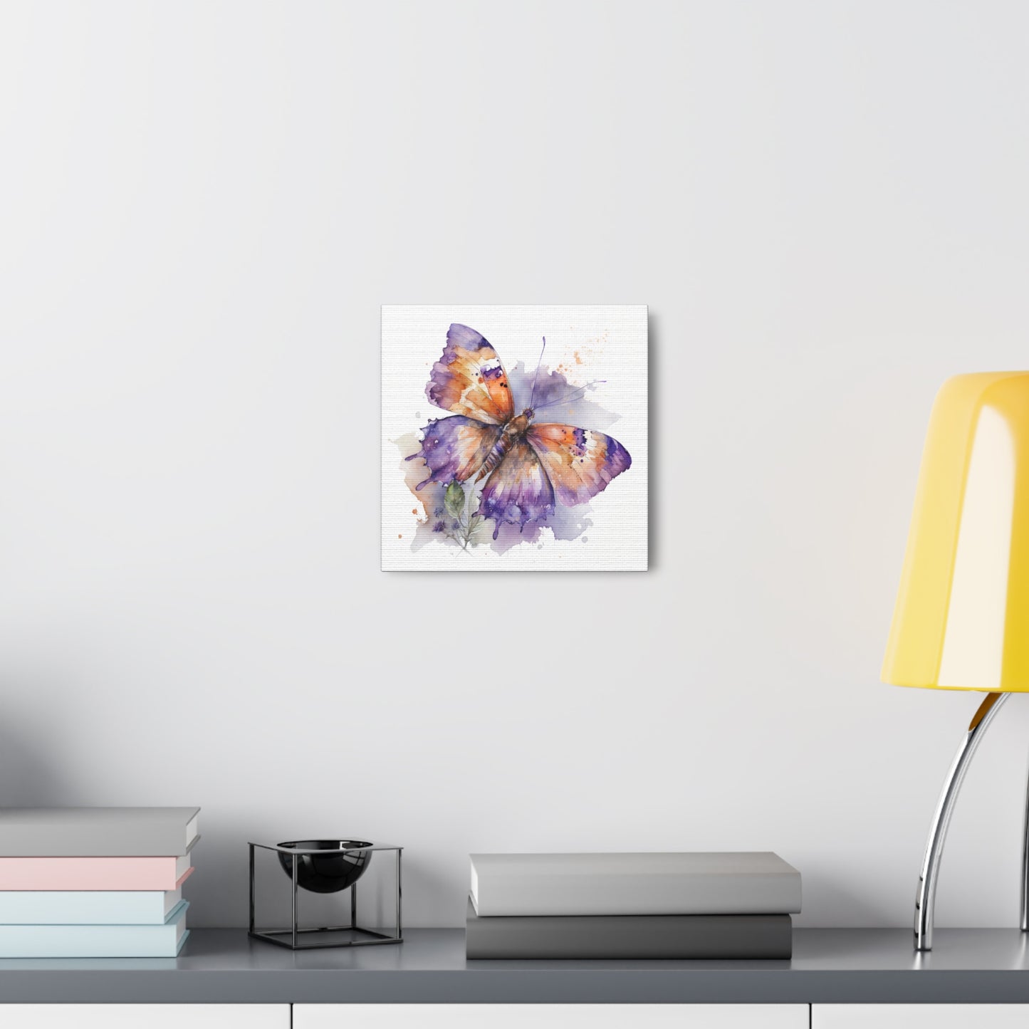 Canvas Gallery Wraps MerlinRose Watercolor Butterfly 1