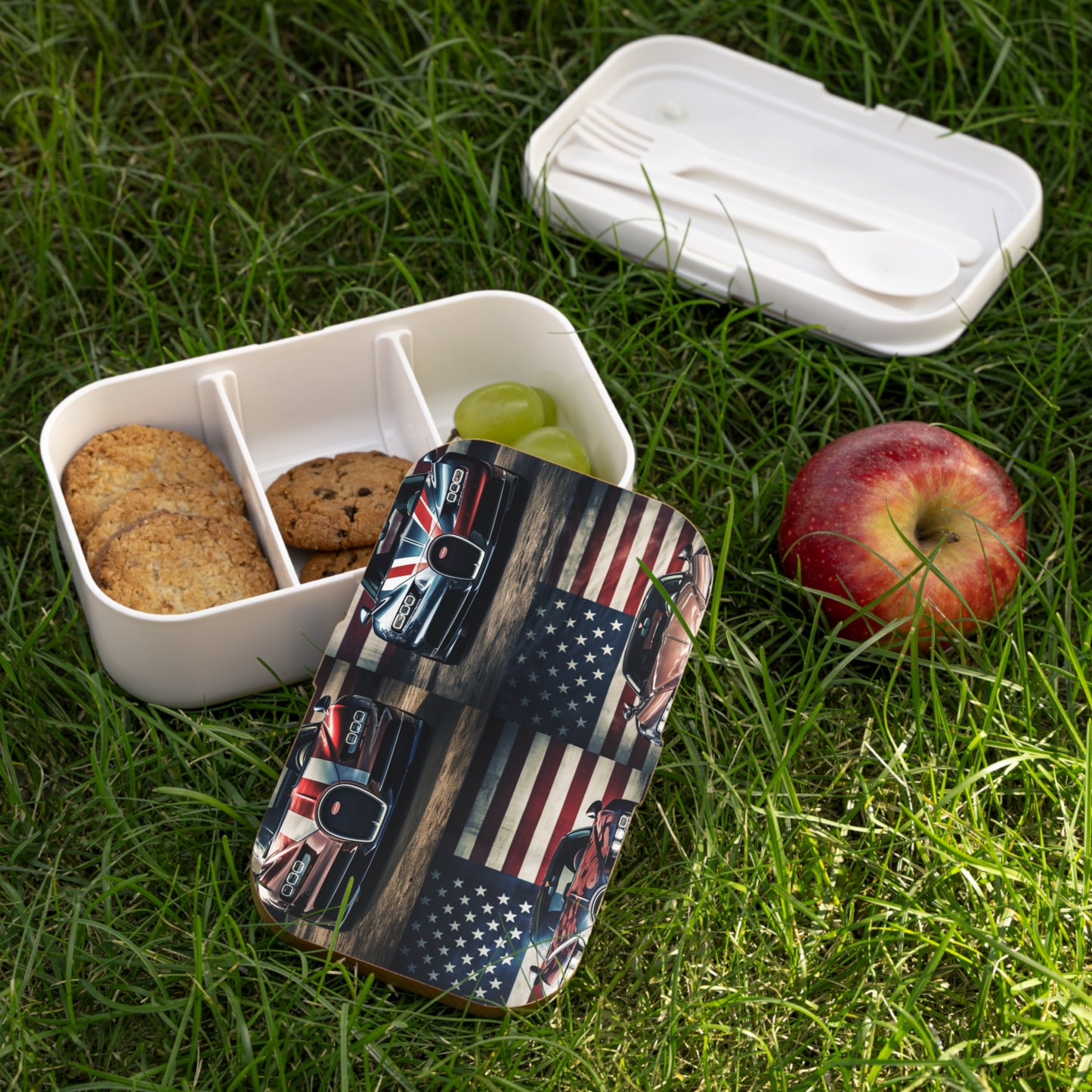 Bento Lunch Box Bugatti Flag 5