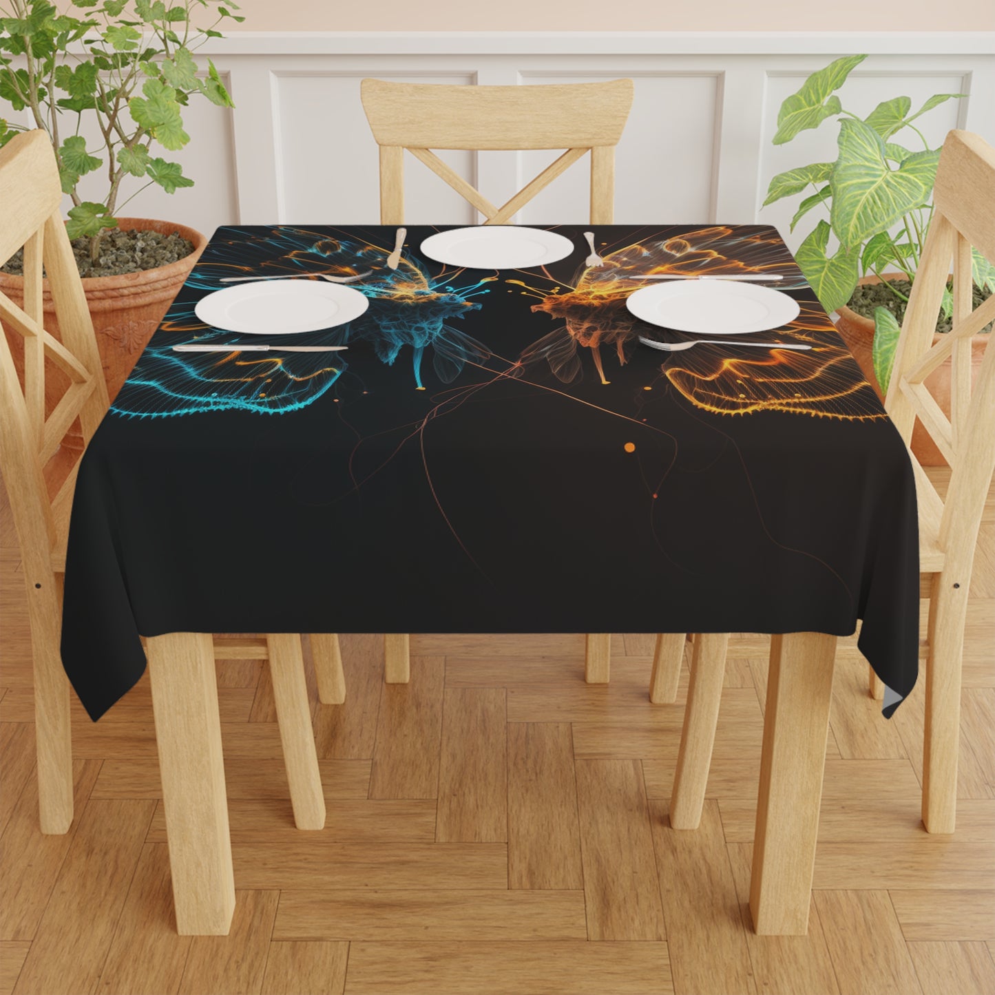 Tablecloth Neon Glo Butterfly 1