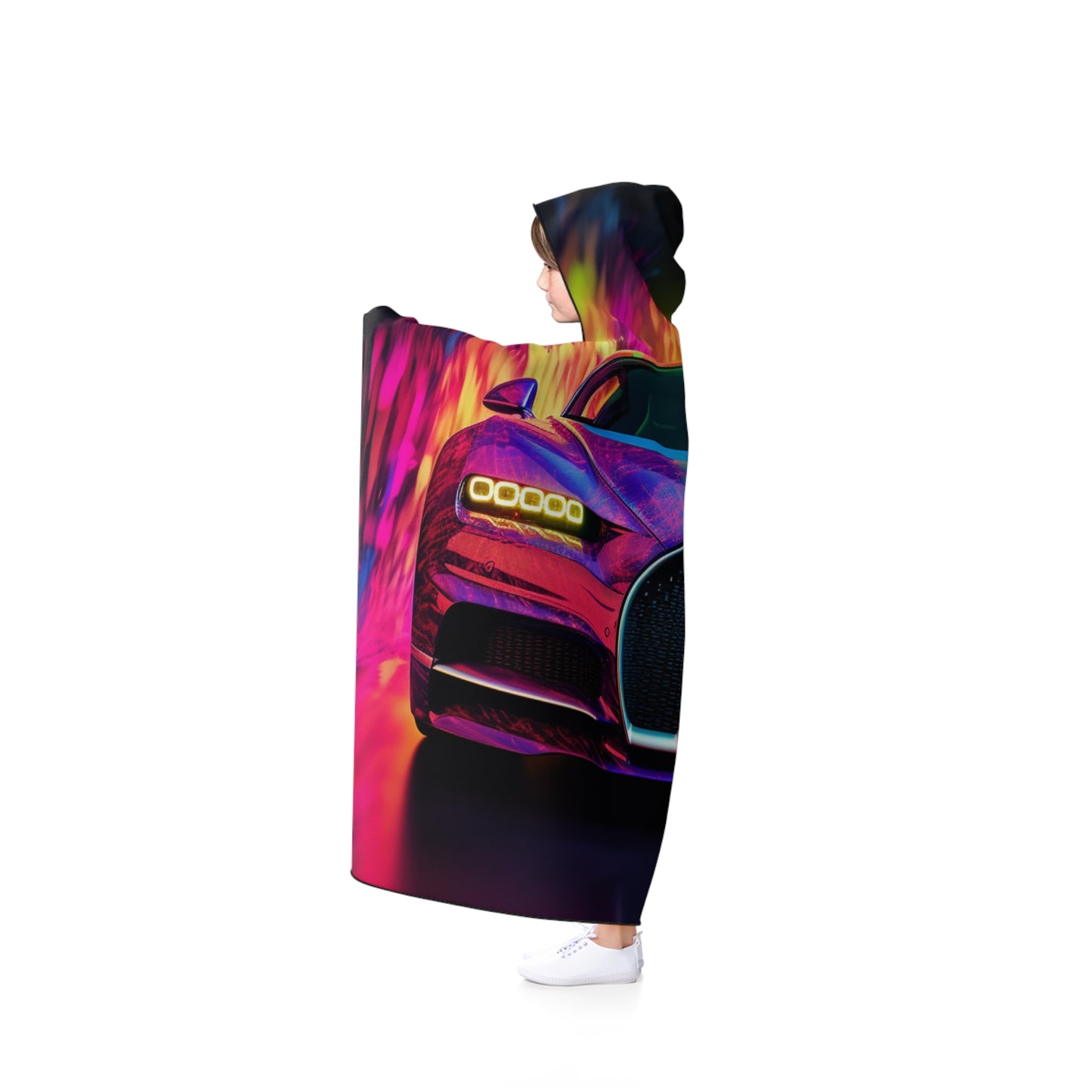 Hooded Blanket Florescent Bugatti Flair 3