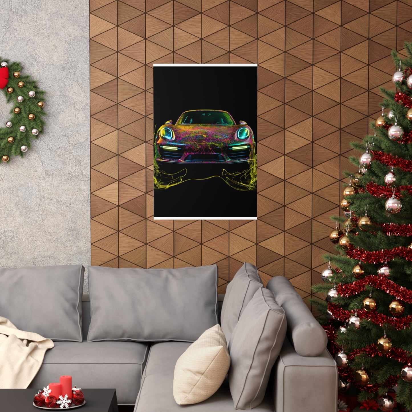 Premium Matte Vertical Posters Porsche Flair 2