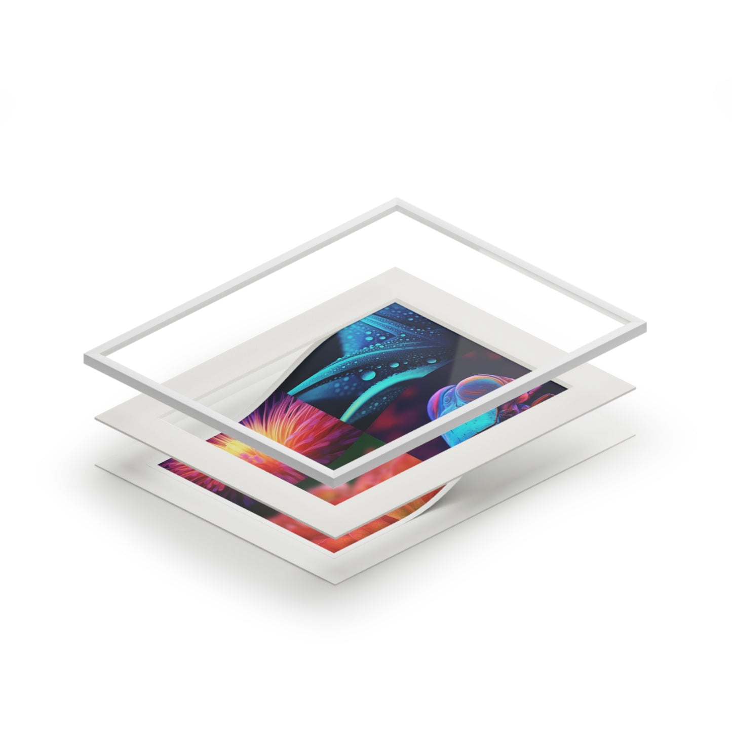 Fine Art Prints (Passepartout Paper Frame) Macro Life Photo 2