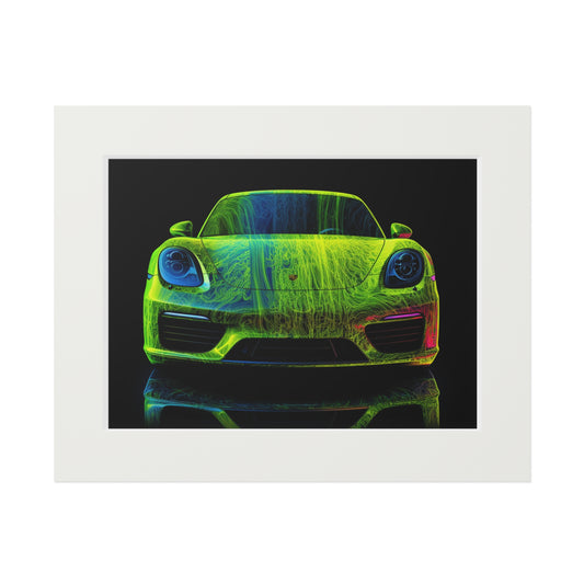 Fine Art Prints (Passepartout Paper Frame) Porsche Flair 3