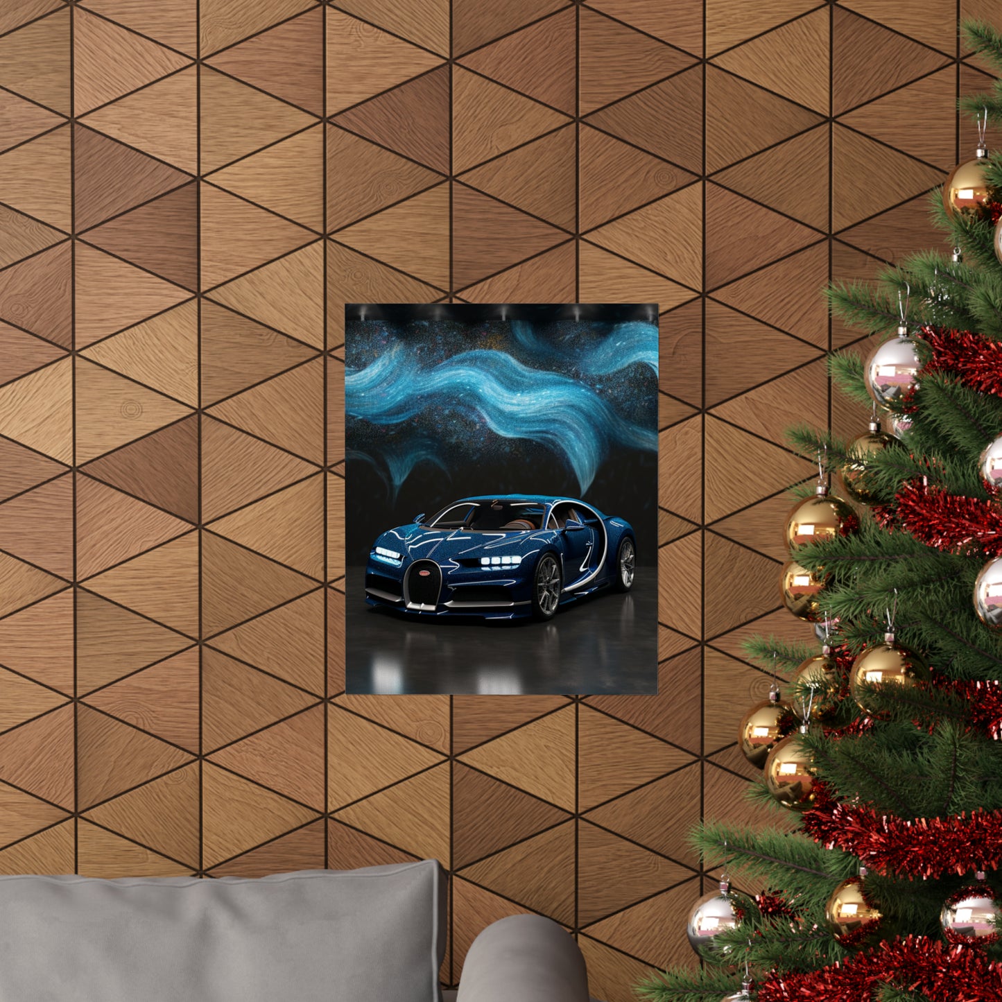 Premium Matte Vertical Posters Hyper Bugatti 3