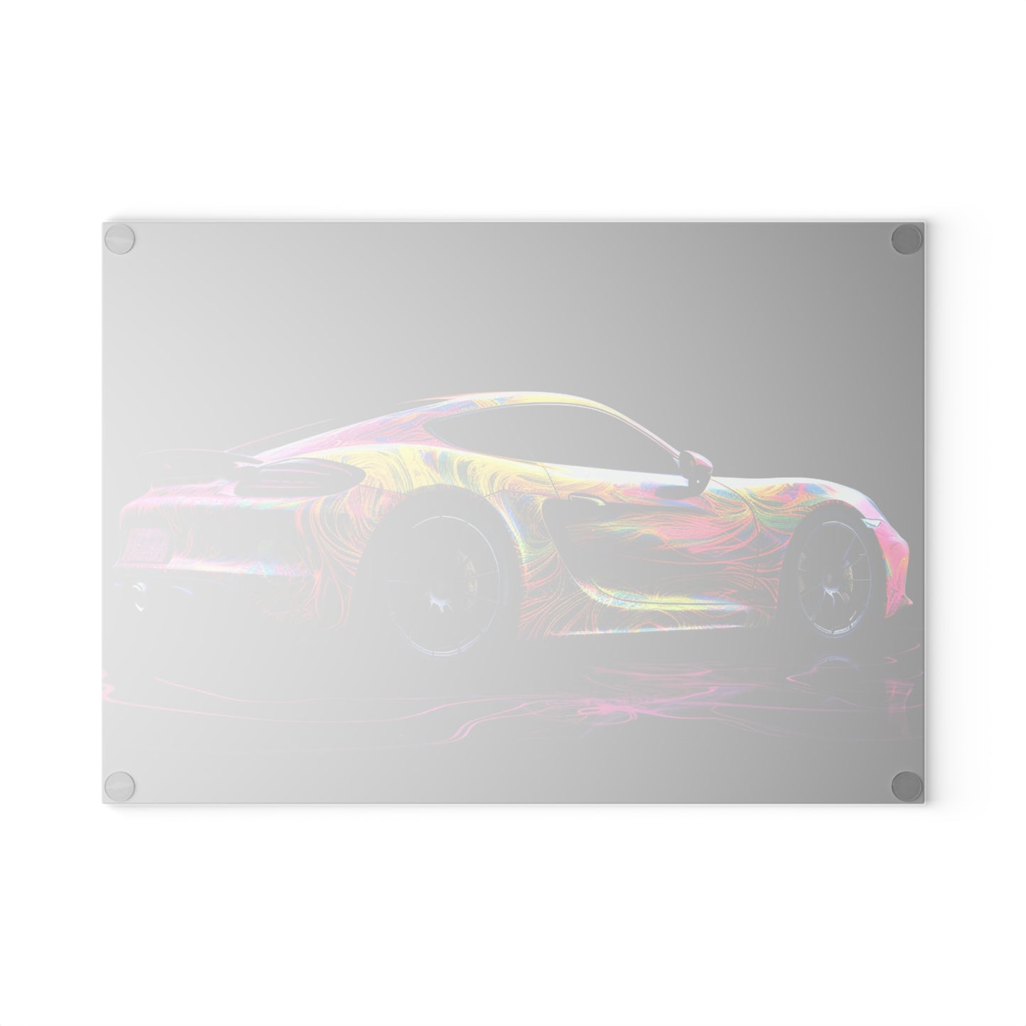 Glass Cutting Board Porsche Flair 4