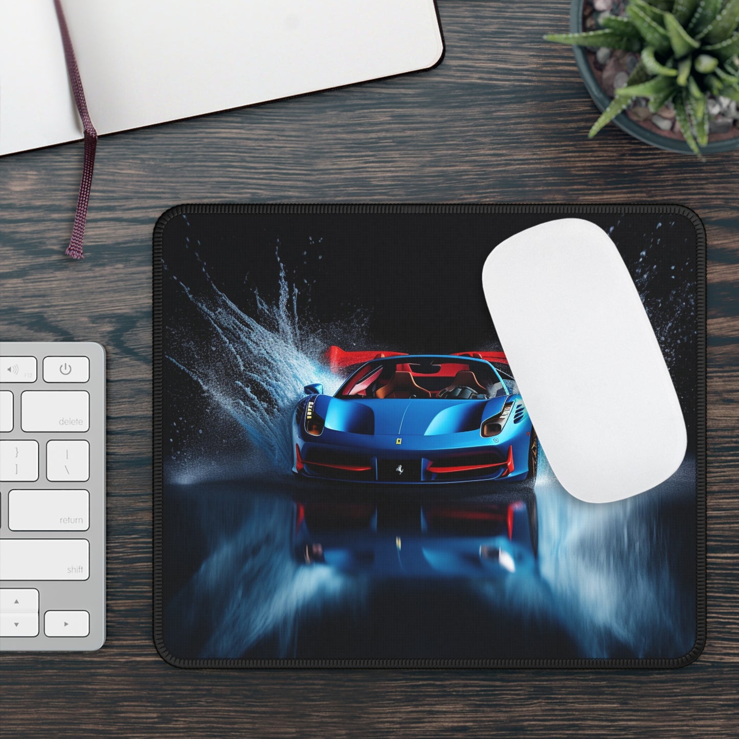 Gaming Mouse Pad  Ferrari Water Splash 1