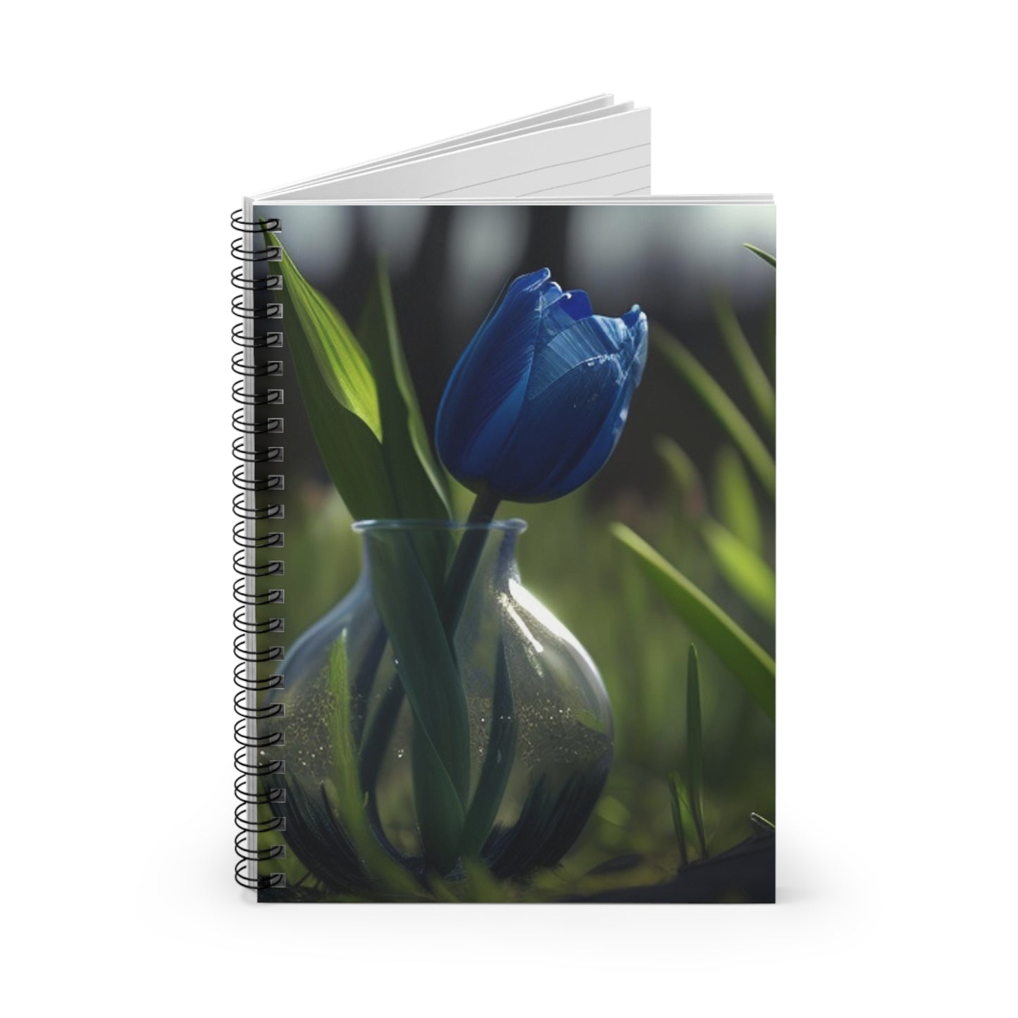Spiral Notebook - Ruled Line Tulip 1