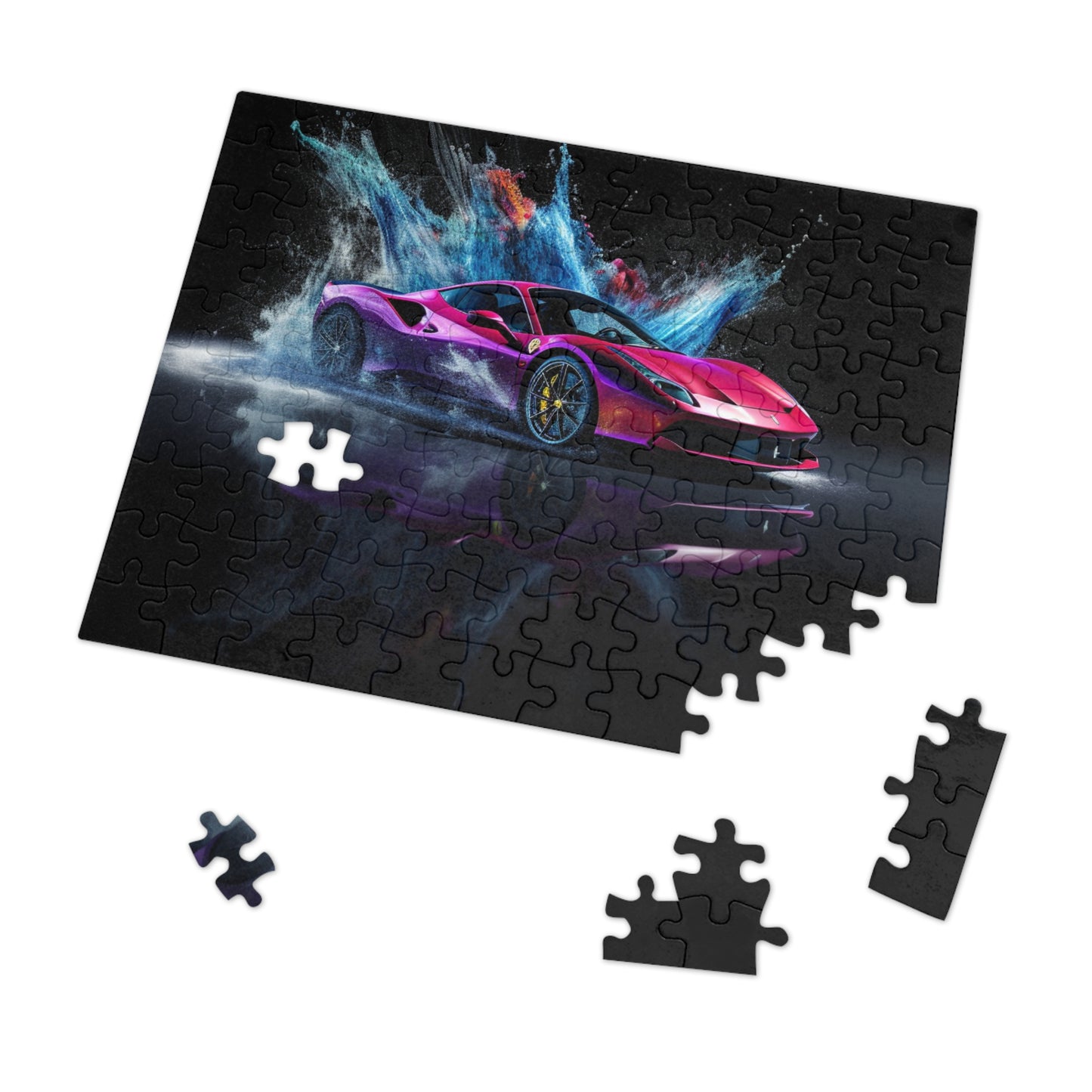 Jigsaw Puzzle (30, 110, 252, 500,1000-Piece) Ferrari Water Splash 4