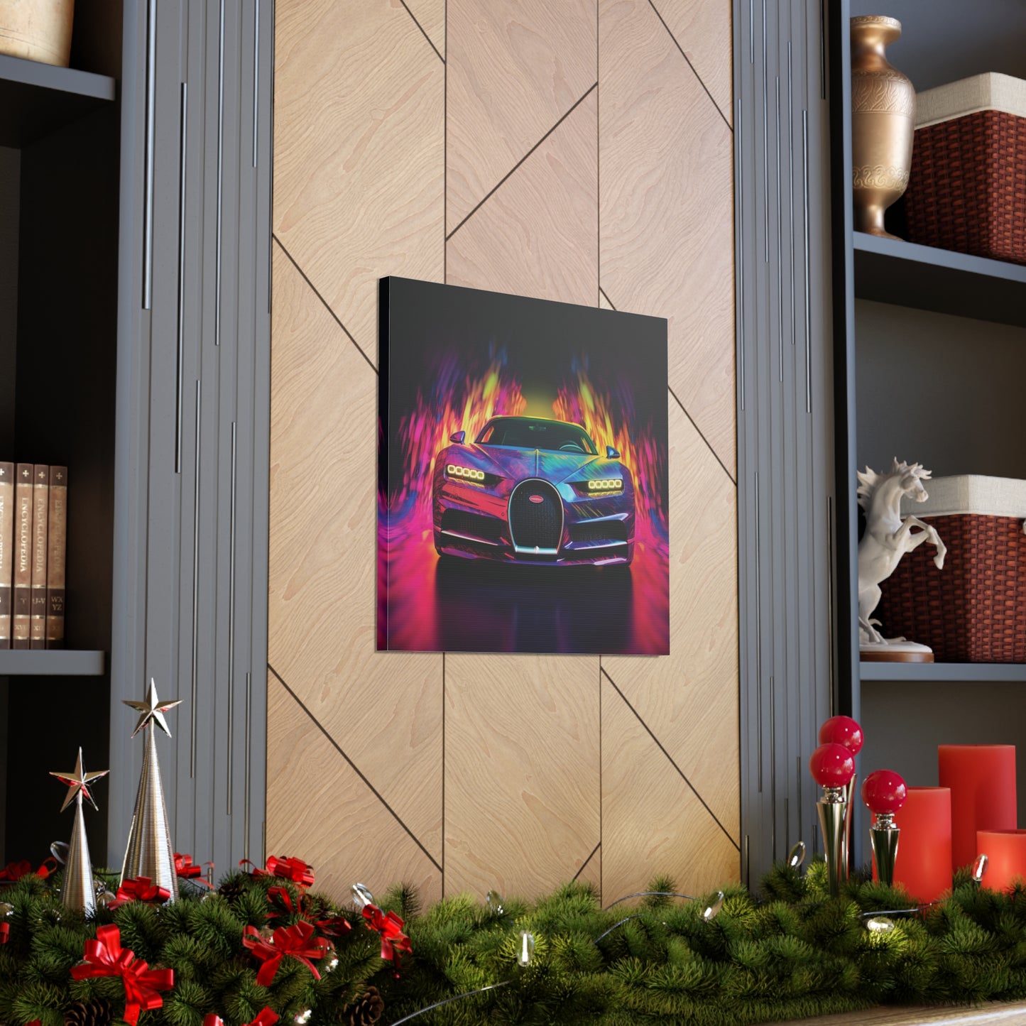 Canvas Gallery Wraps Florescent Bugatti Flair 3