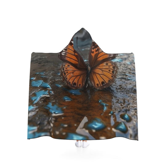 Hooded Blanket Water Butterfly Street 2