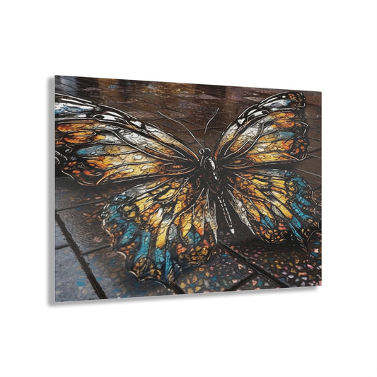 Acrylic Prints Water Butterfly Street 1