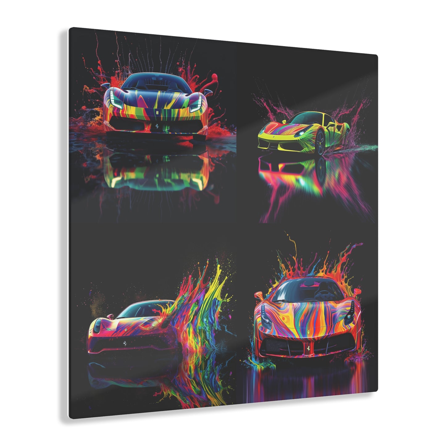 Acrylic Prints Ferrari Fusion Water 5