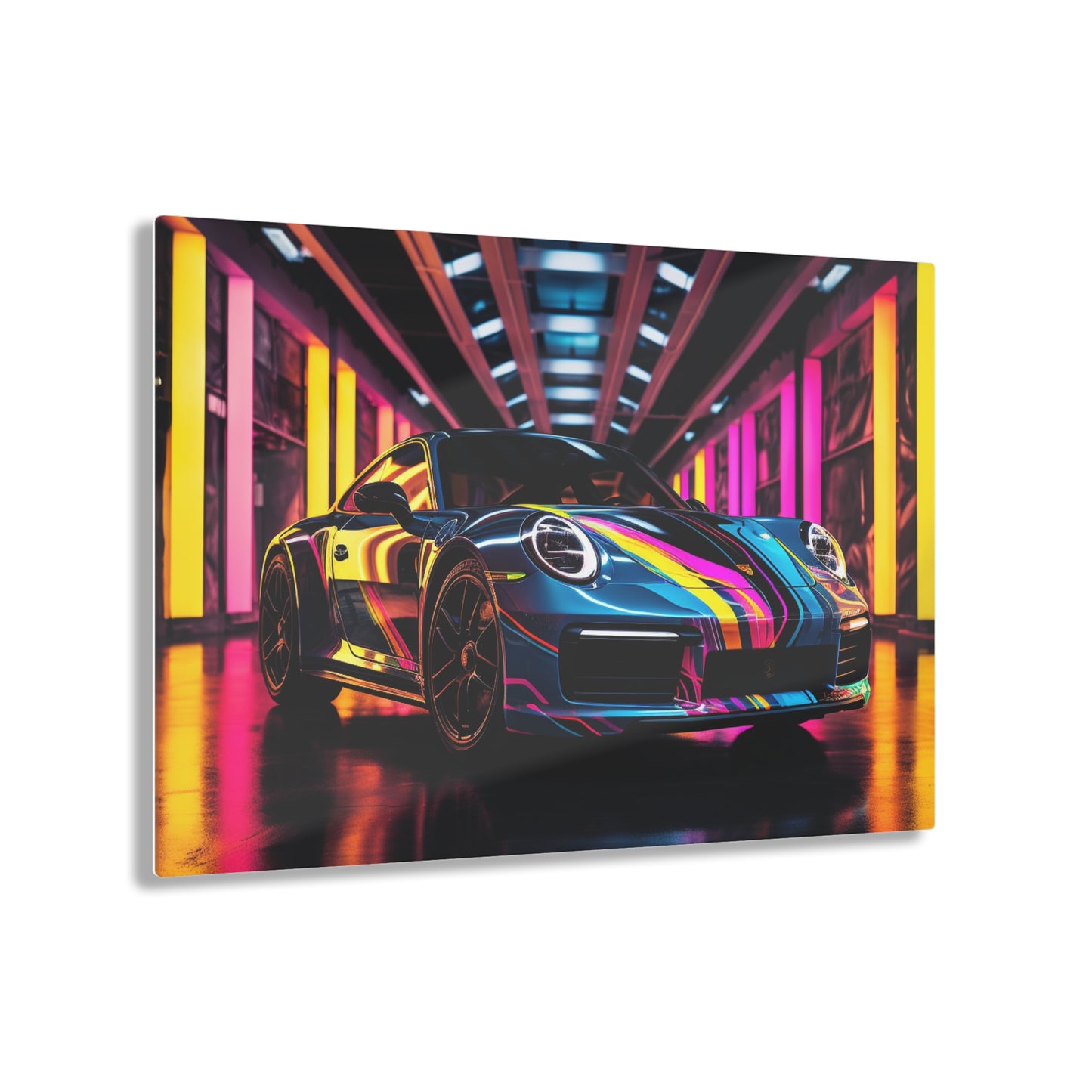 Acrylic Prints Macro Porsche 1