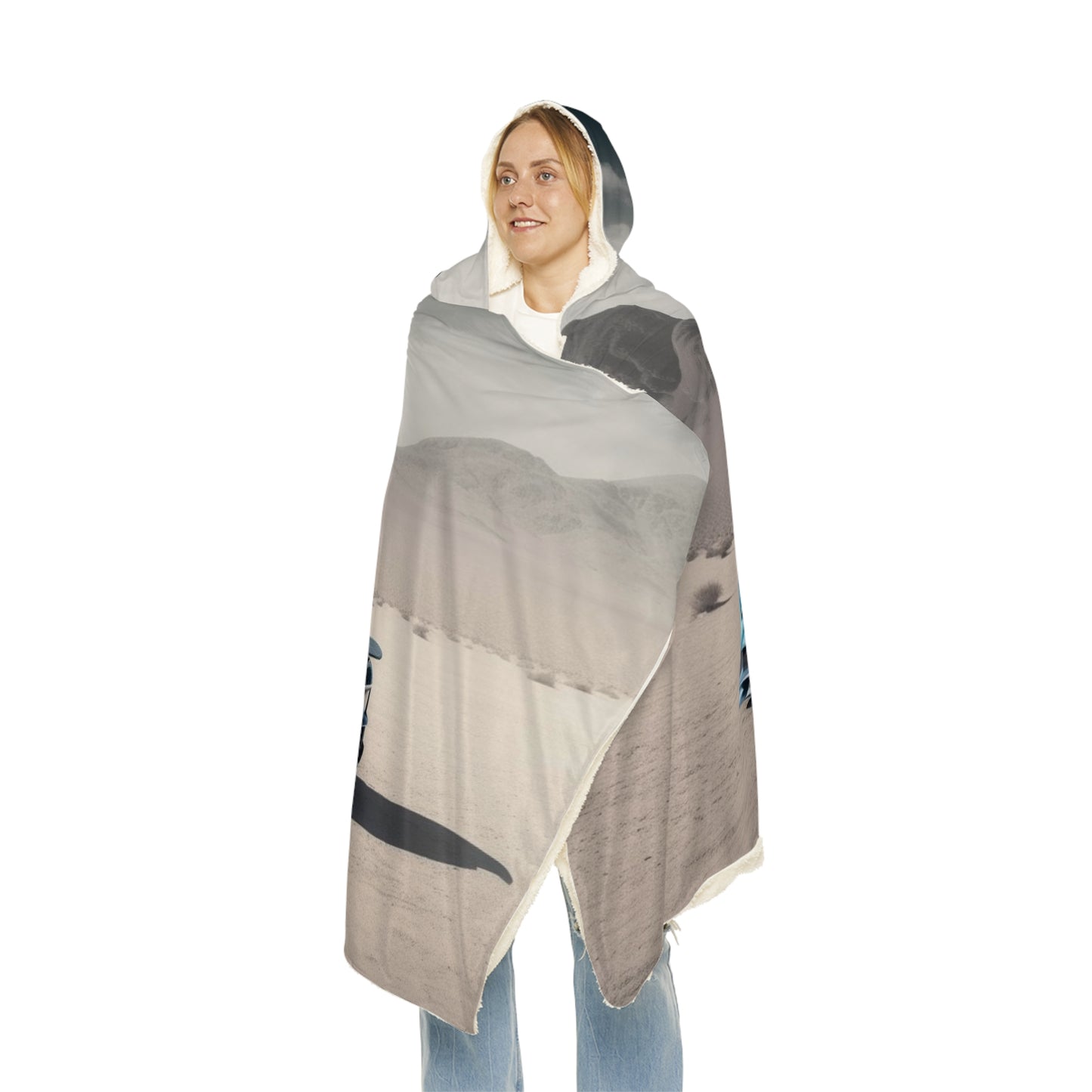 Snuggle Hooded Blanket Bugatti Real Look 1