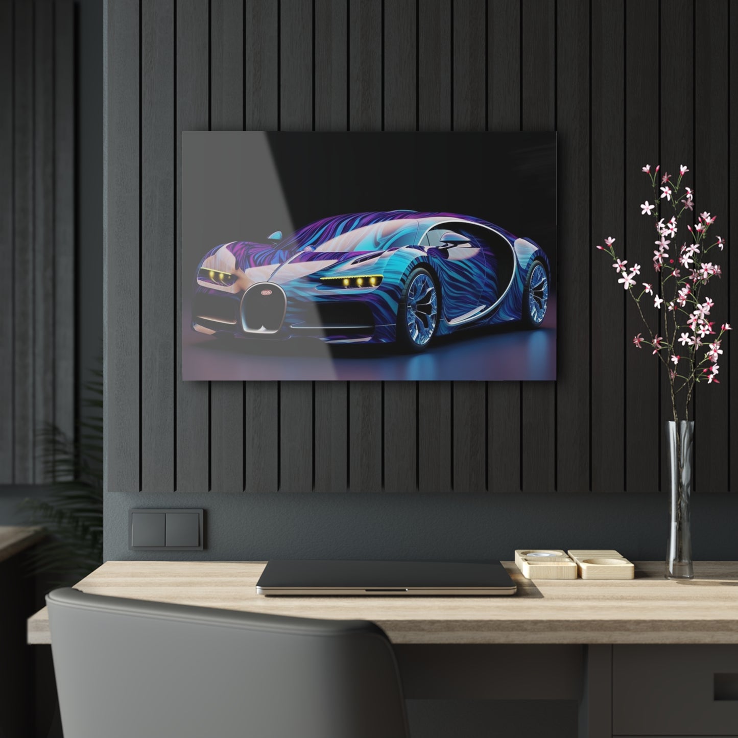 Acrylic Prints Bugatti Abstract Flair 3