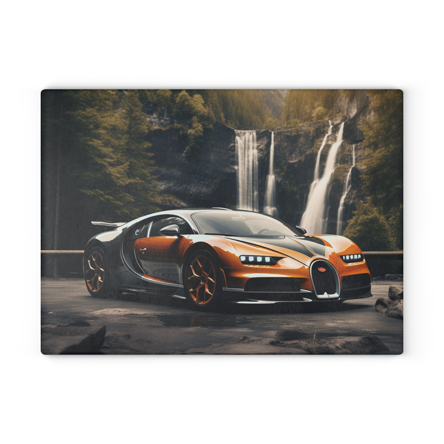 Glass Cutting Board Bugatti Waterfall 3