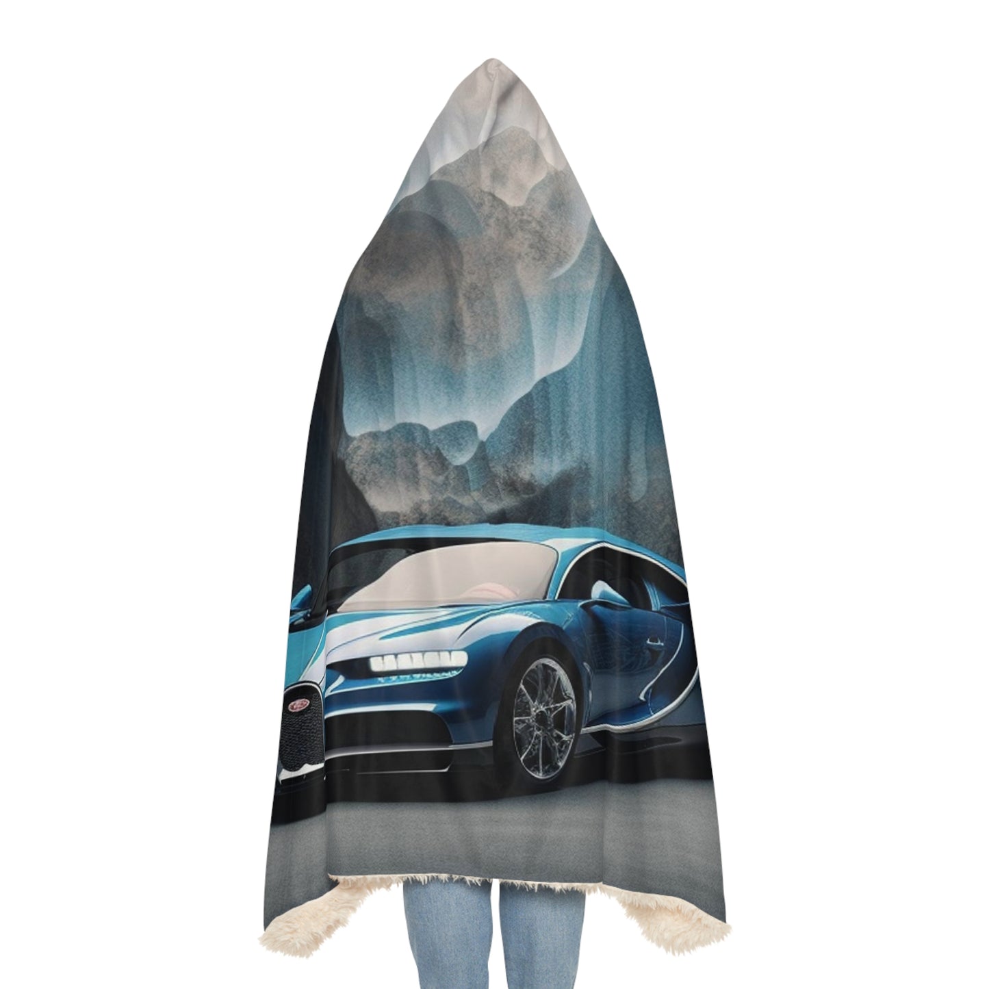 Snuggle Hooded Blanket Bugatti Real Look 2