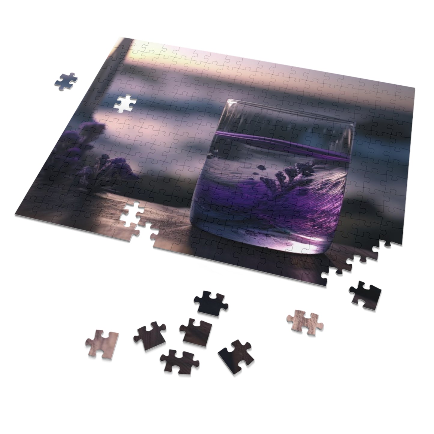 Jigsaw Puzzle (30, 110, 252, 500,1000-Piece) Lavender in a vase 4