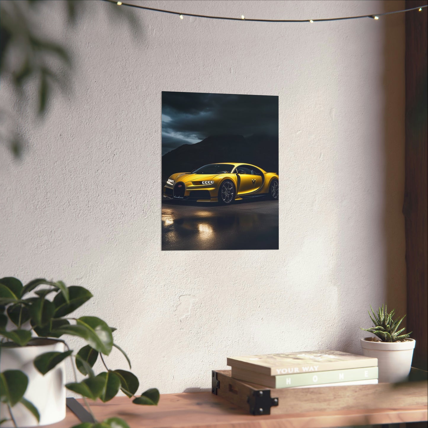 Premium Matte Vertical Posters Bugatti Real Look 4