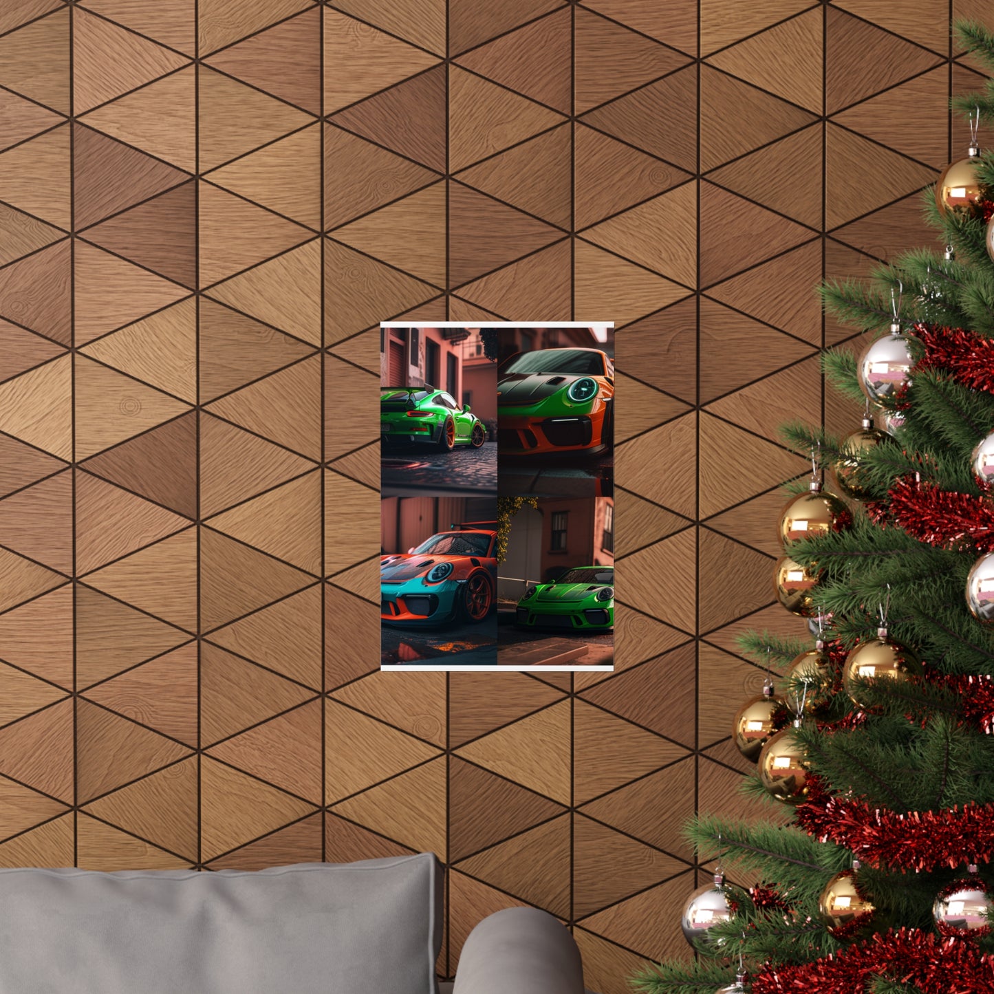 Premium Matte Vertical Posters porsche 911 gt3 5