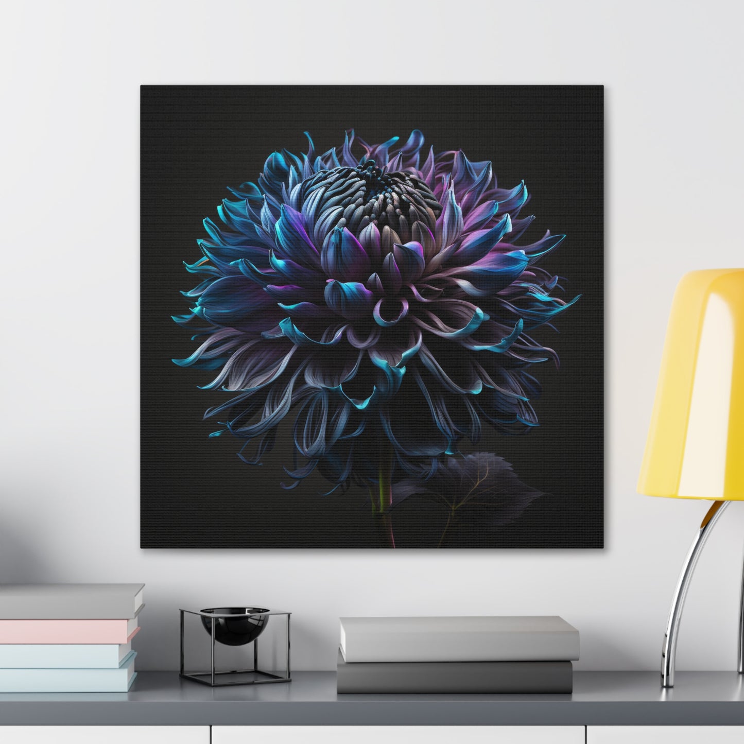 Canvas Gallery Wraps Dahlia Purple 3
