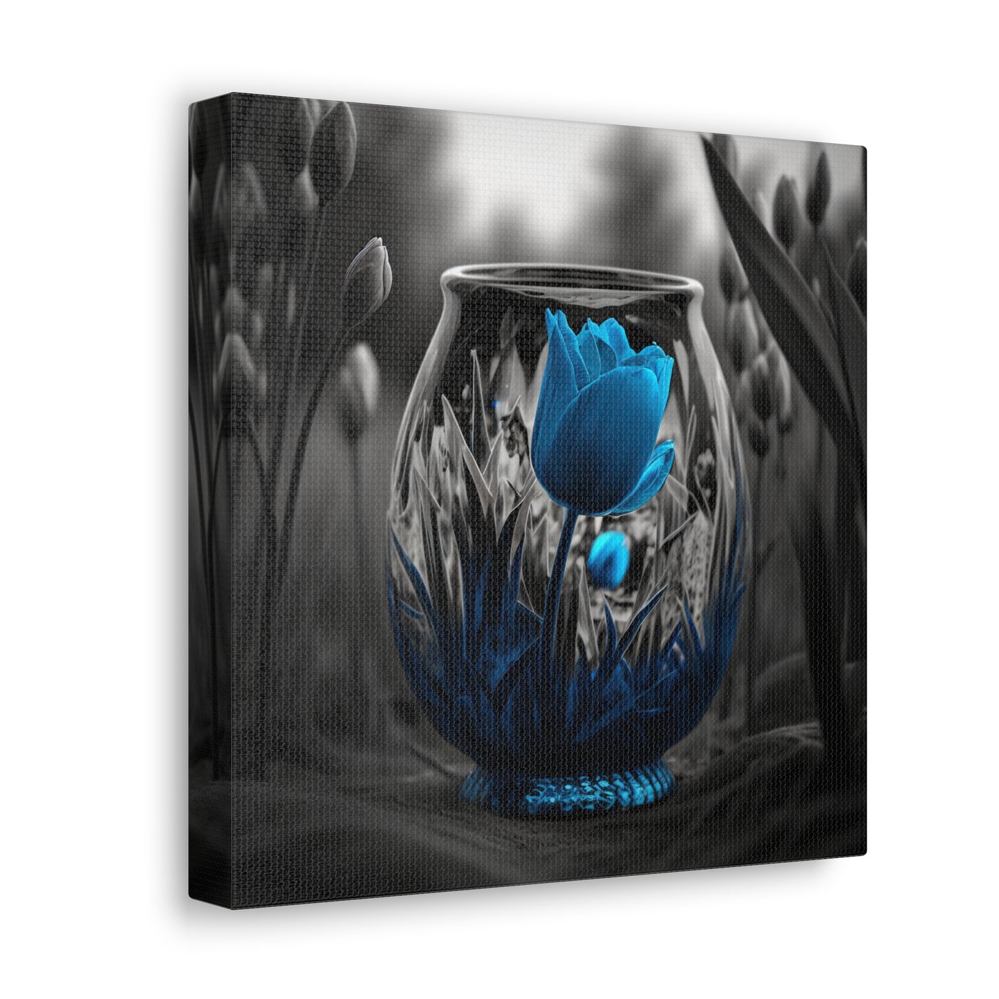 Canvas Gallery Wraps Tulip Blue 6