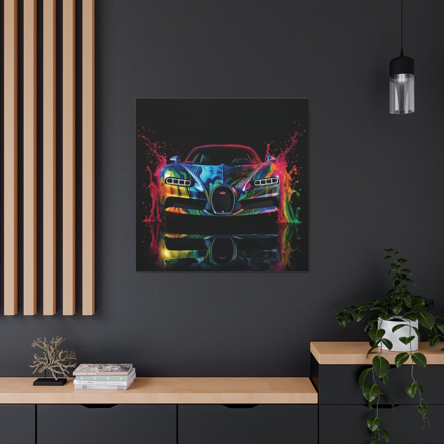 Canvas Gallery Wraps Bugatti Water 4