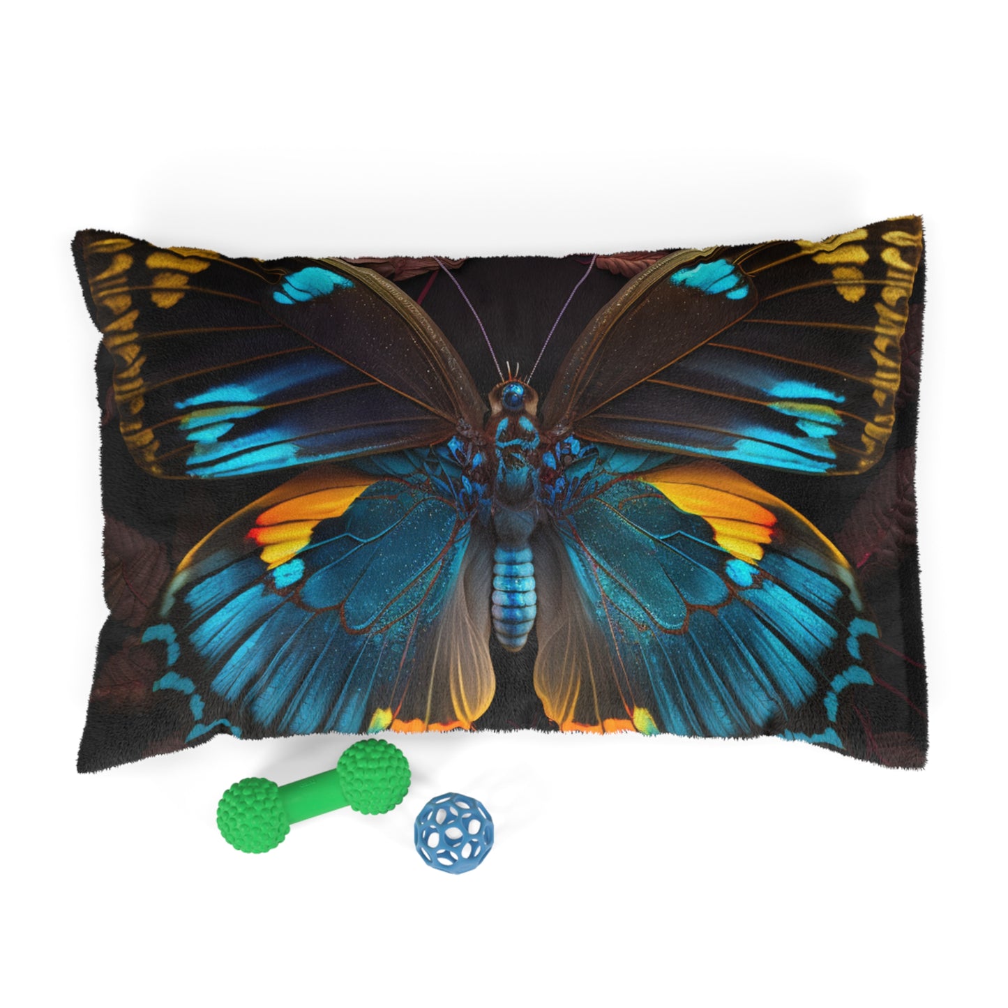 Pet Bed Neon Butterfly Flair 1