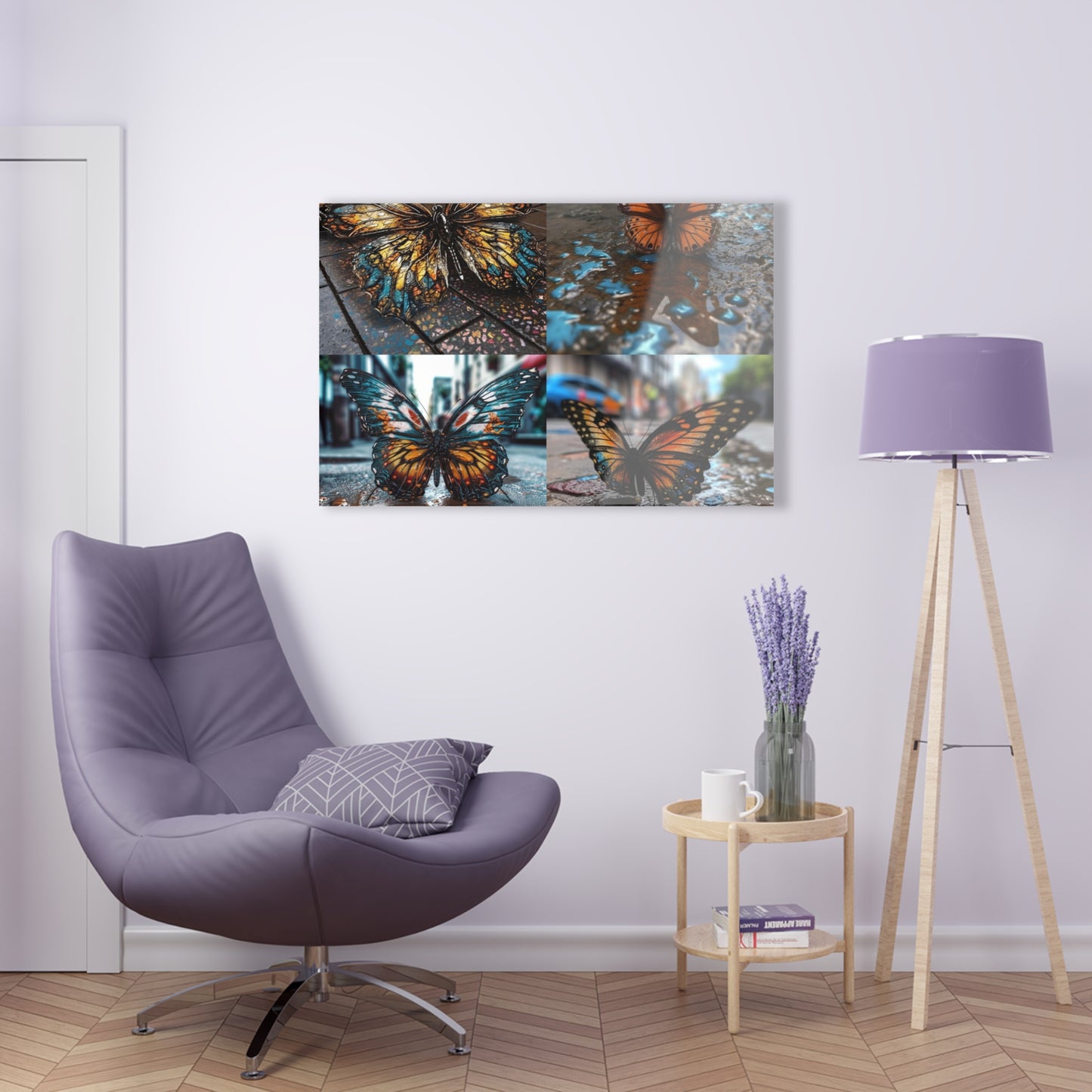 Acrylic Prints Water Butterfly Street 5