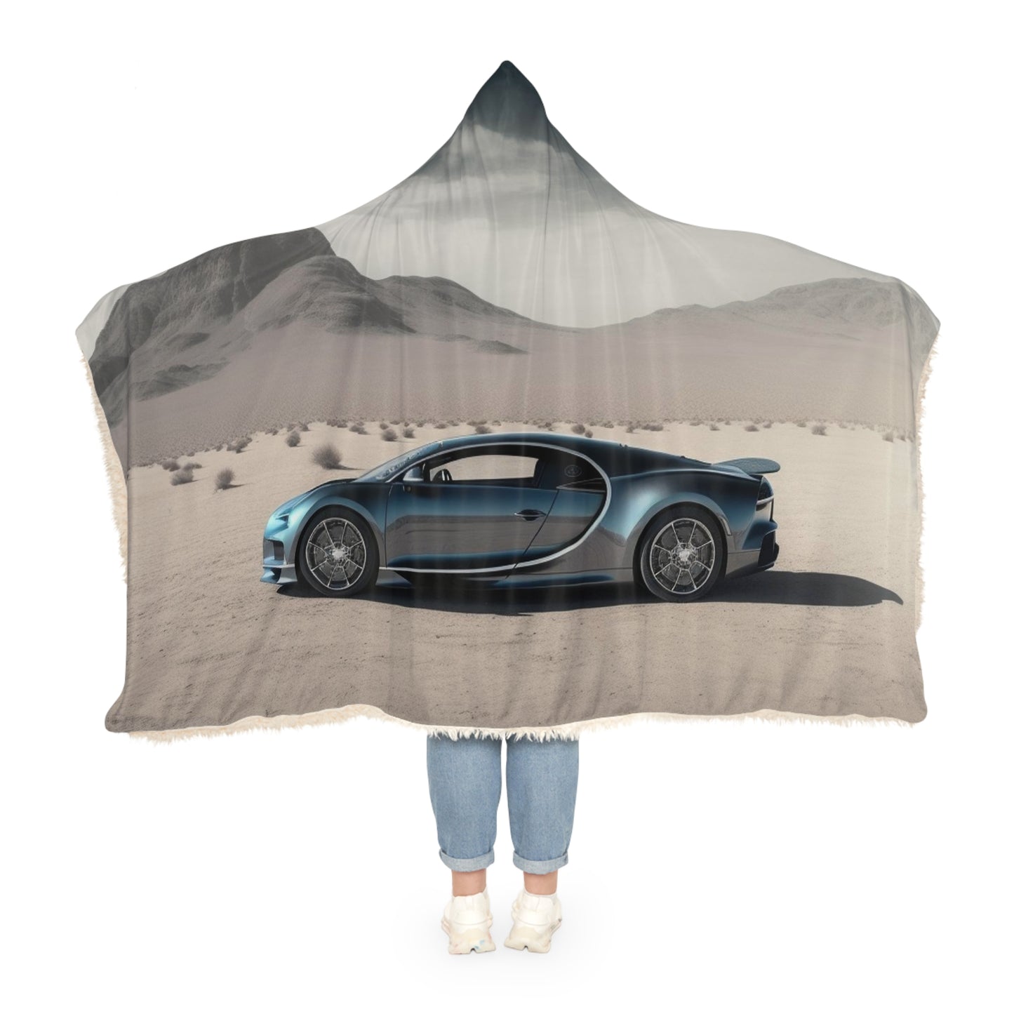 Snuggle Hooded Blanket Bugatti Real Look 1