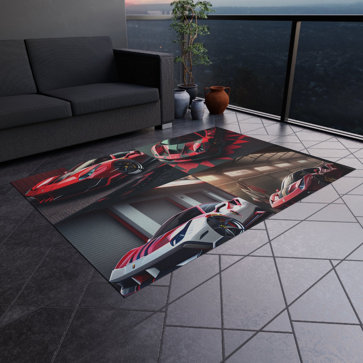 Outdoor Rug  Ferrari Hyper 5