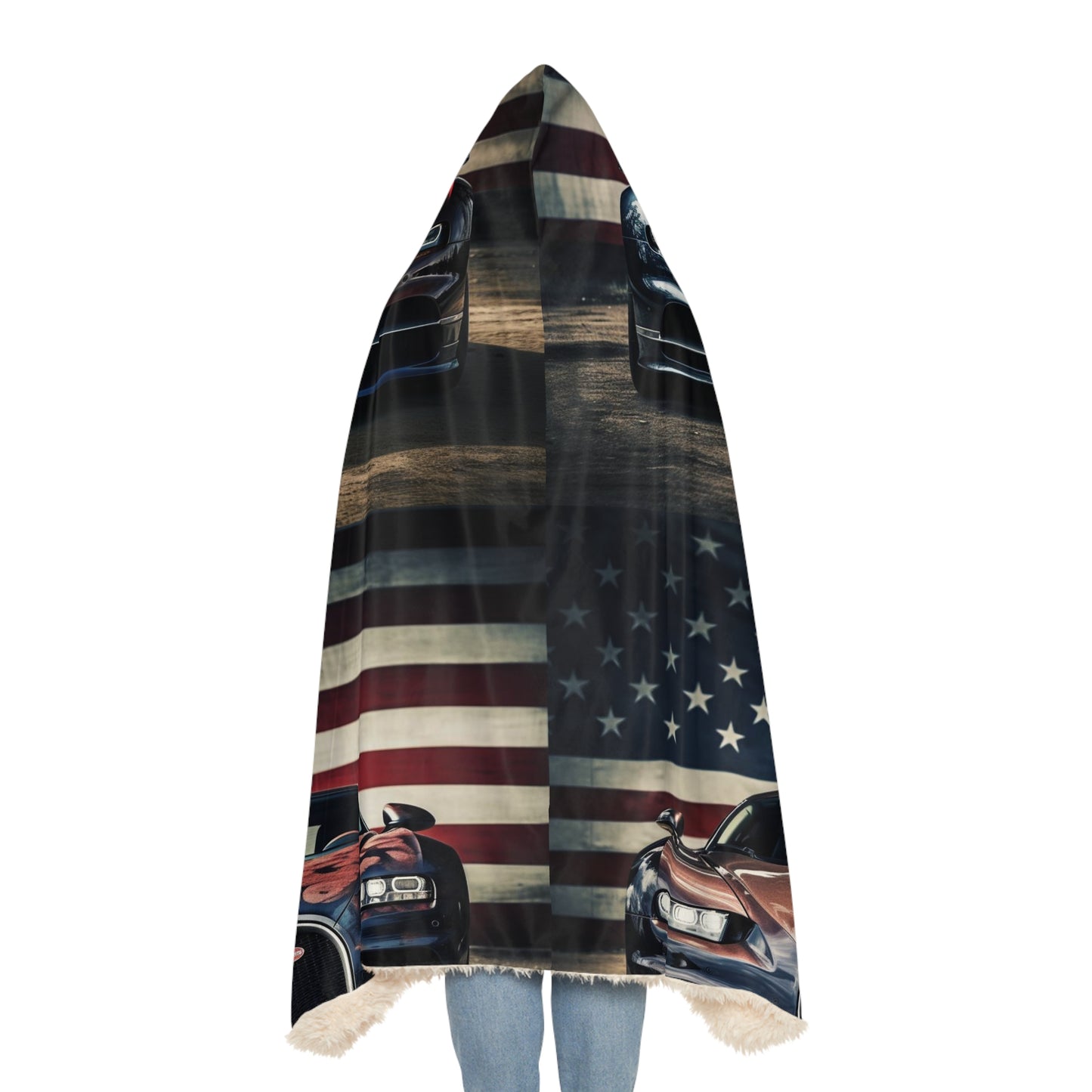 Snuggle Hooded Blanket Bugatti Flag 5