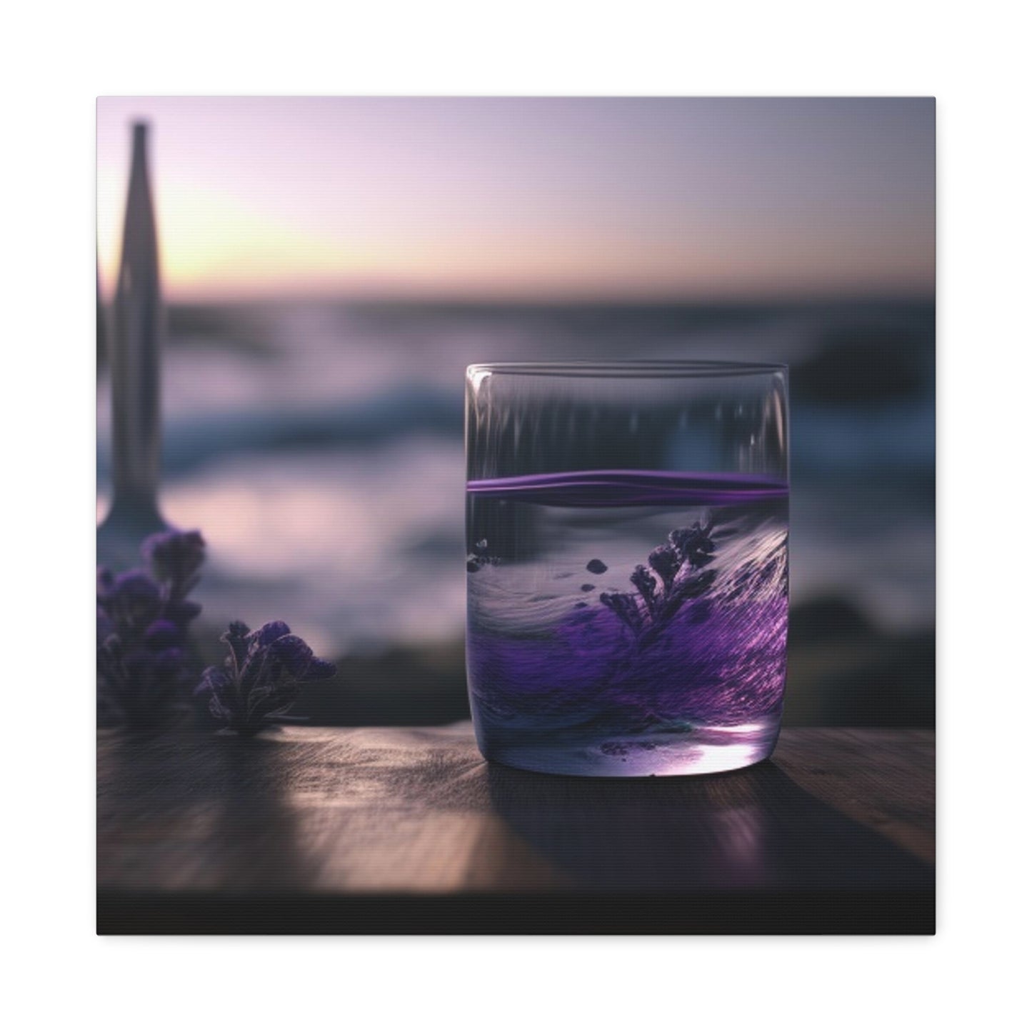 Canvas Gallery Wraps Lavender in a vase 4