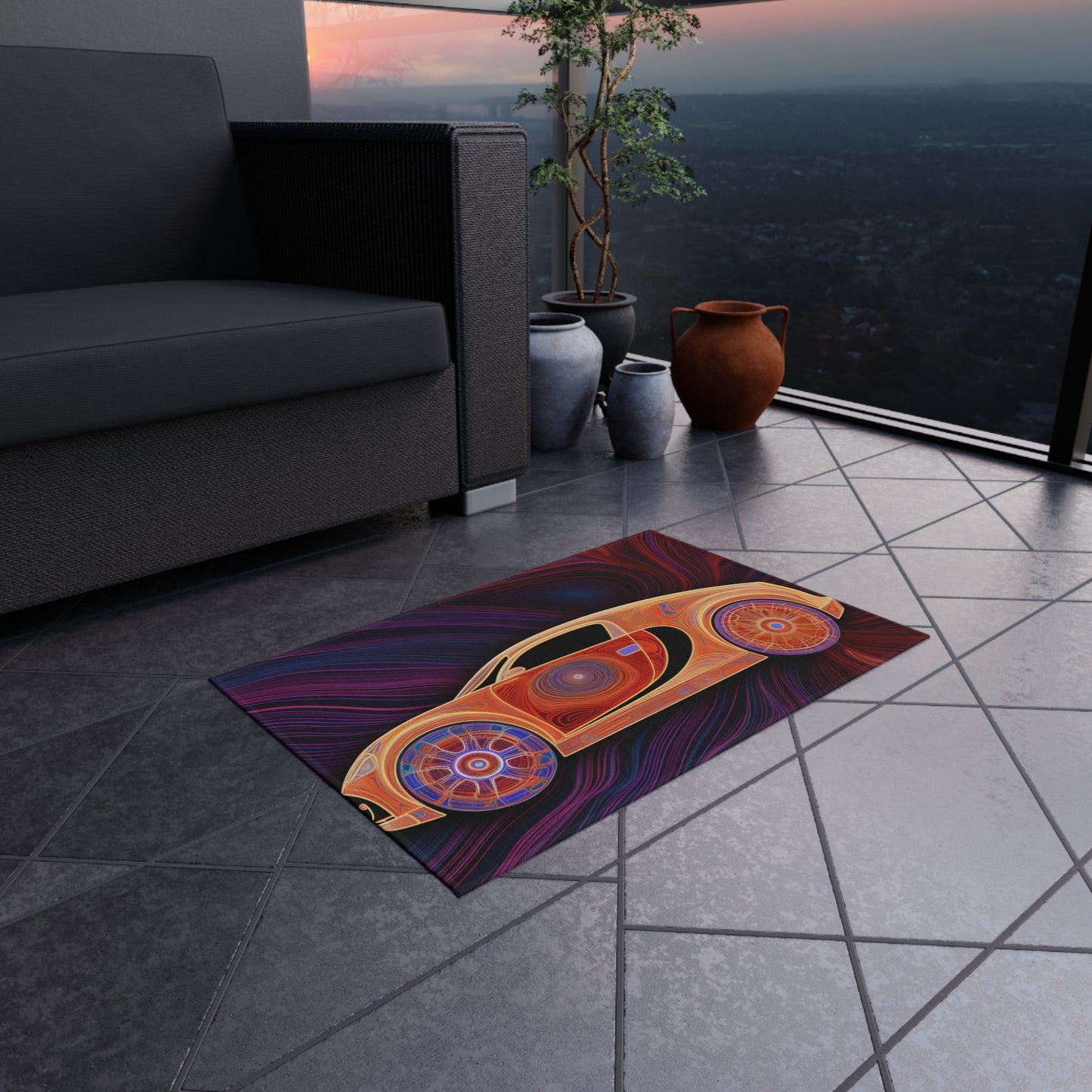 Outdoor Rug  Bugatti Abstract Concept 2