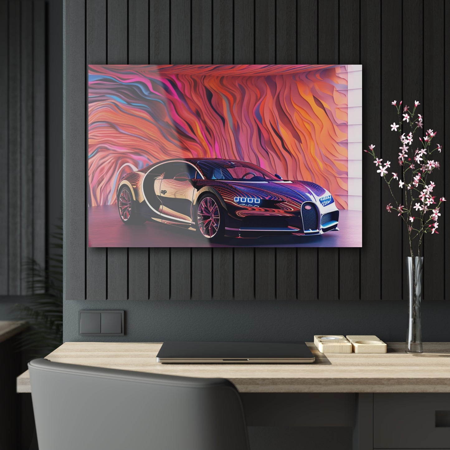 Acrylic Prints Bugatti Abstract Flair 4