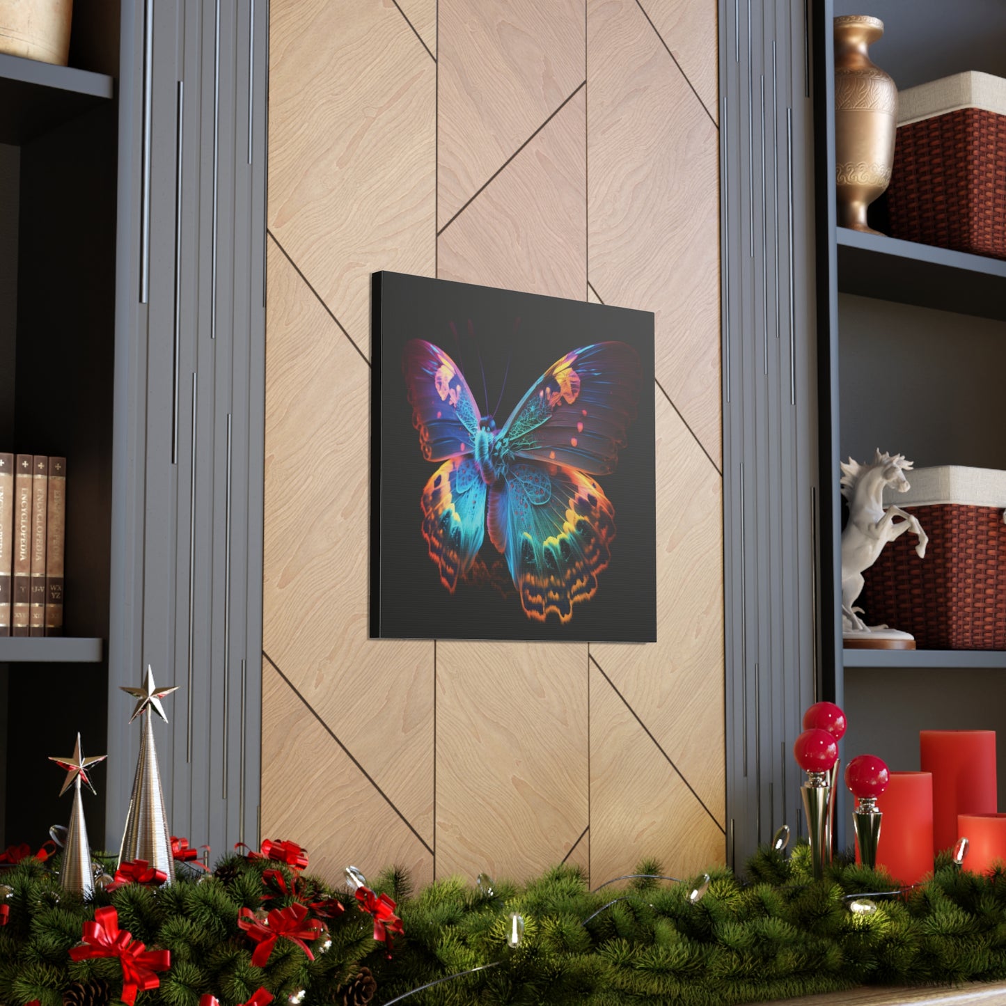 Canvas Gallery Wraps Raw Hyper Color Butterfly 4