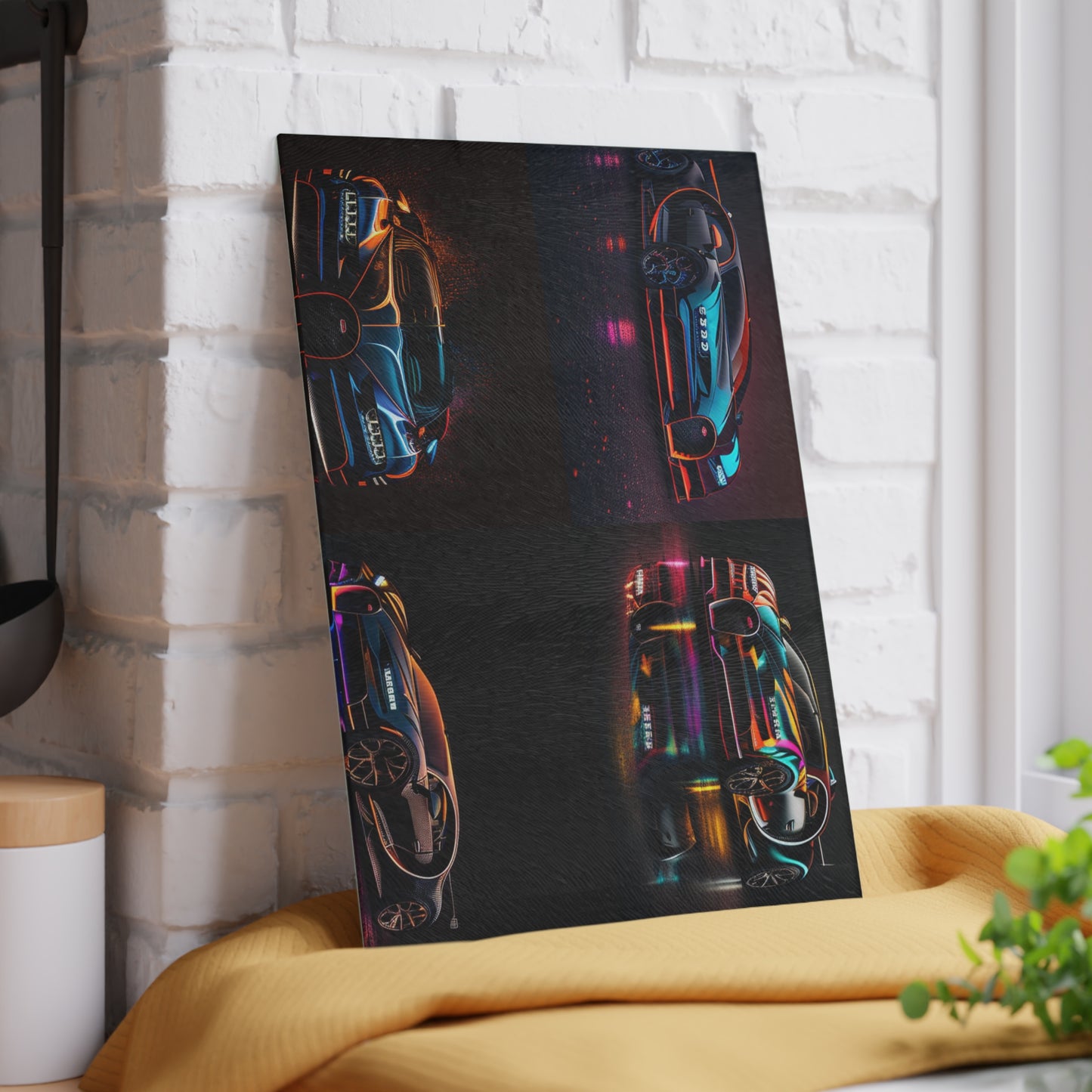 Glass Cutting Board Bugatti Chiron Super 5