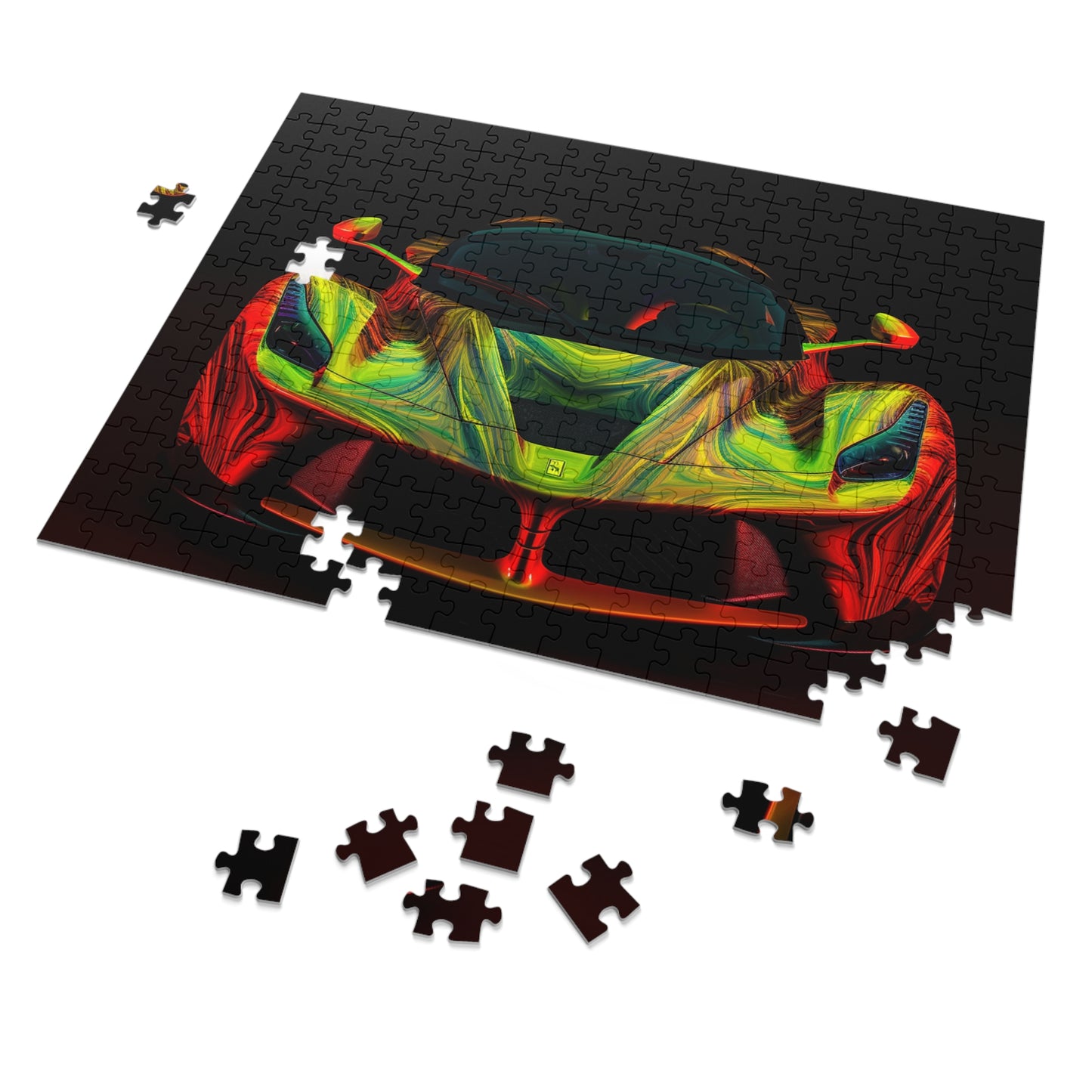 Jigsaw Puzzle (30, 110, 252, 500,1000-Piece) Ferrari Neon 1