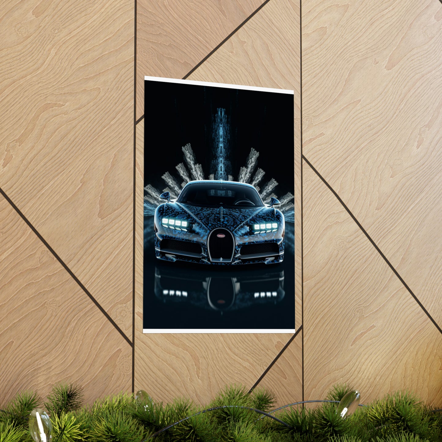 Premium Matte Vertical Posters Hyper Bugatti 2