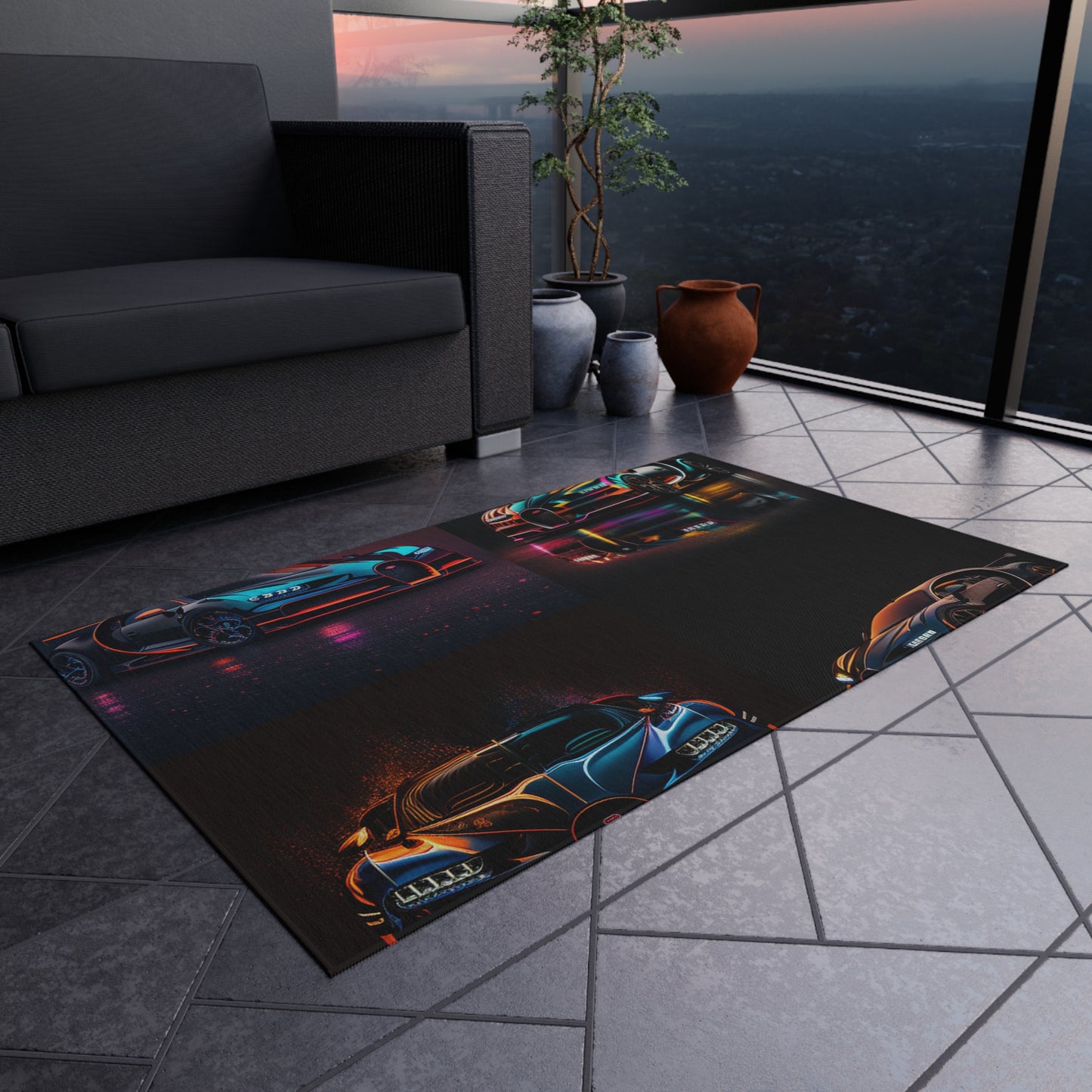 Outdoor Rug  Bugatti Chiron Super 5