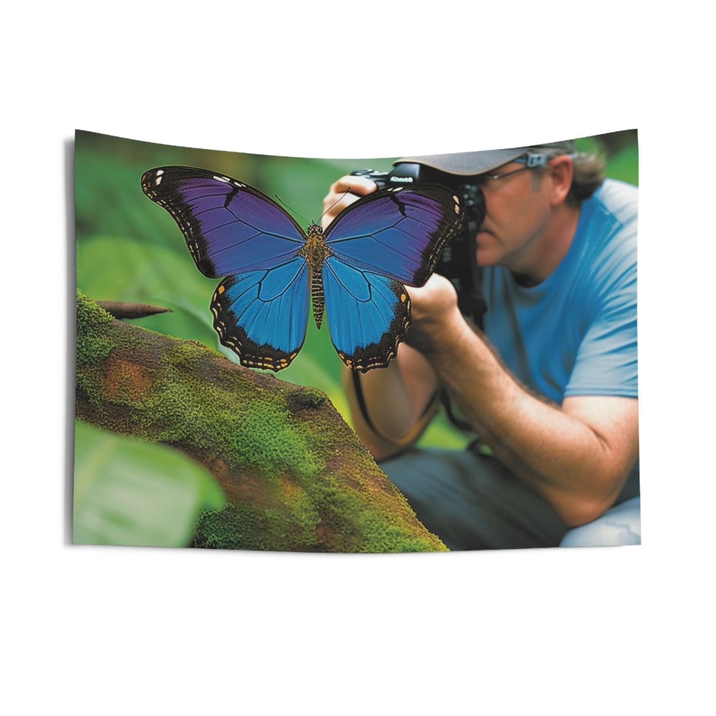 Indoor Wall Tapestries Jungle Butterfly 4