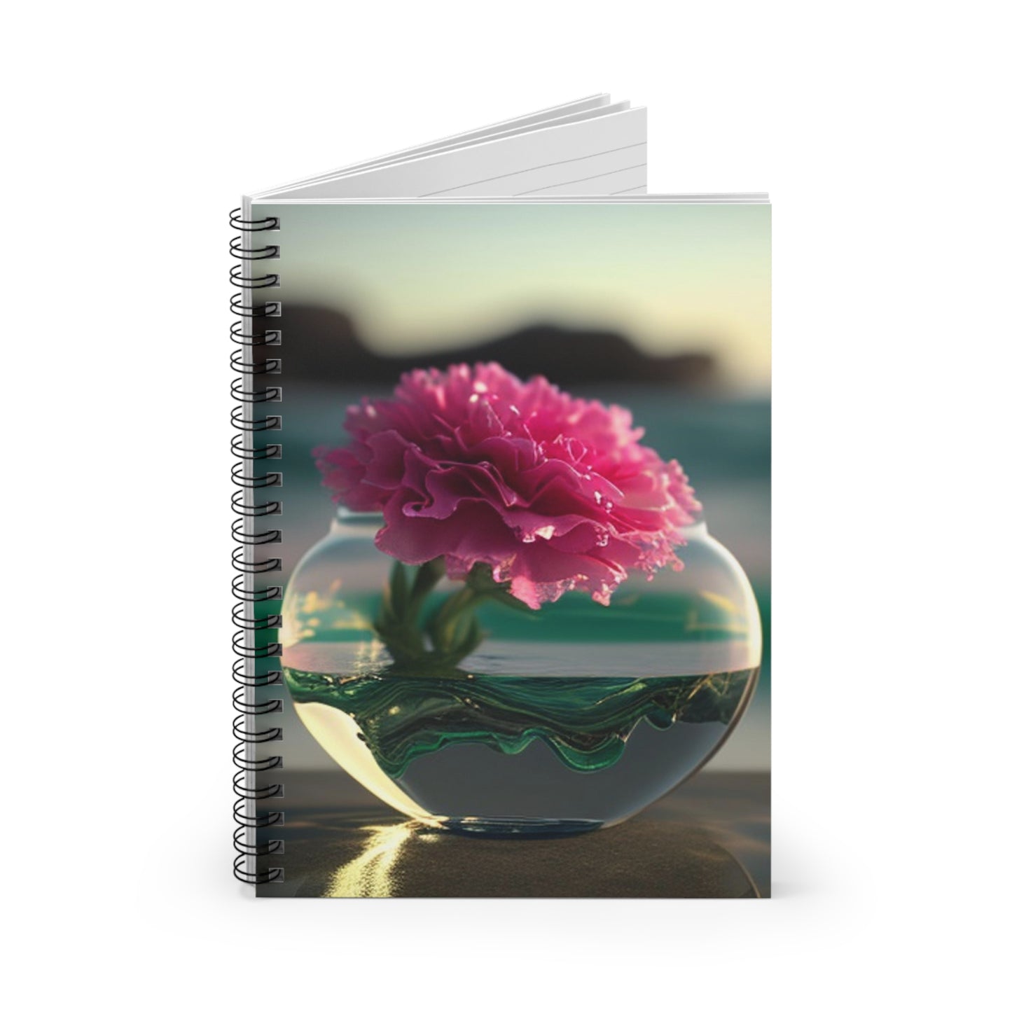 Spiral Notebook - Ruled Line Carnation 3