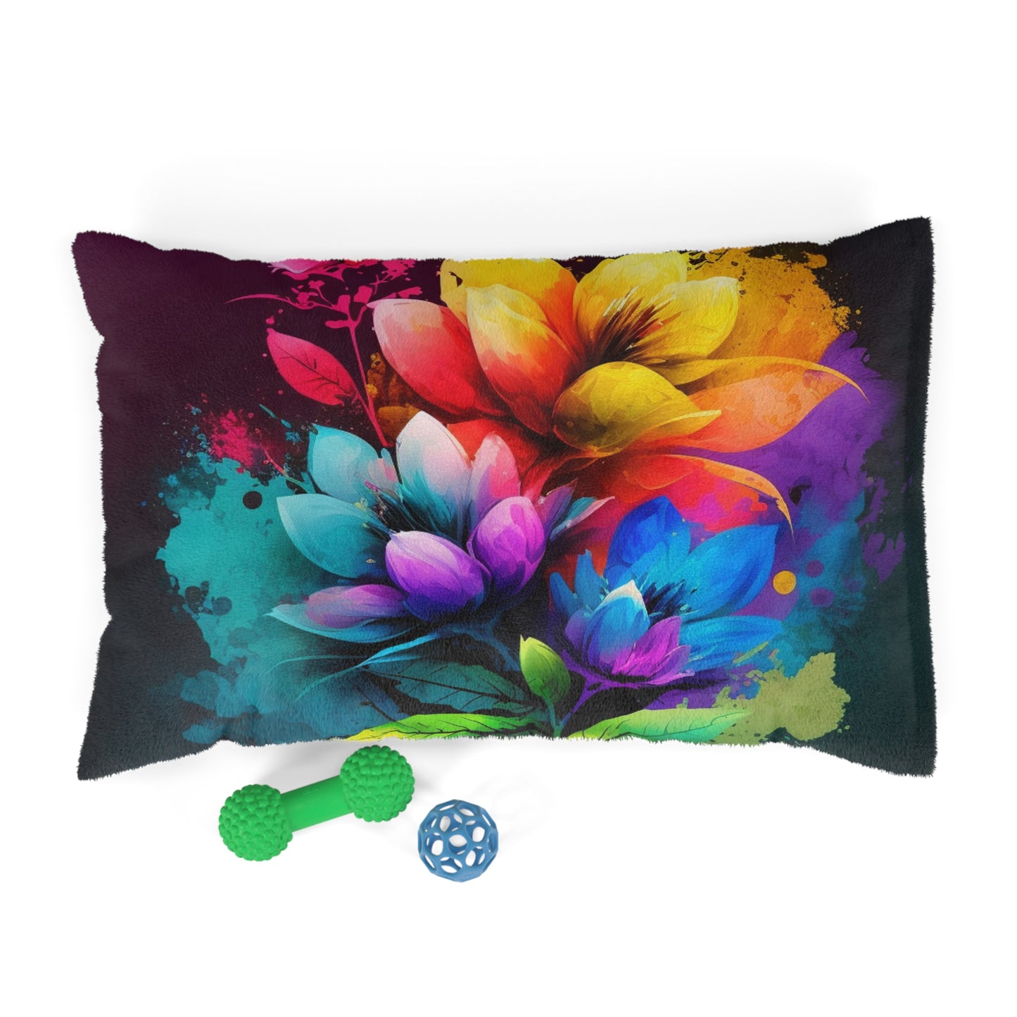 Pet Bed Bright Spring Flowers 3