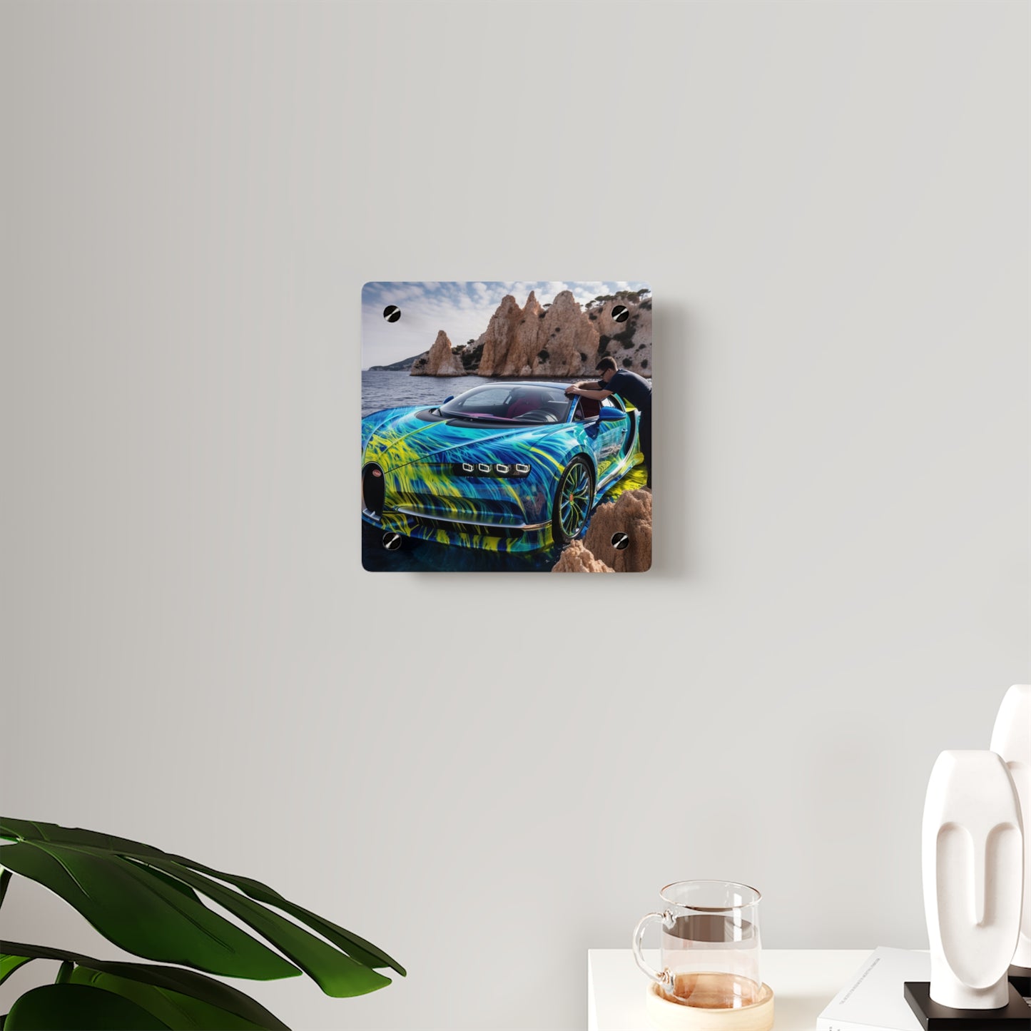 Acrylic Wall Art Panels Bugatti Water 1