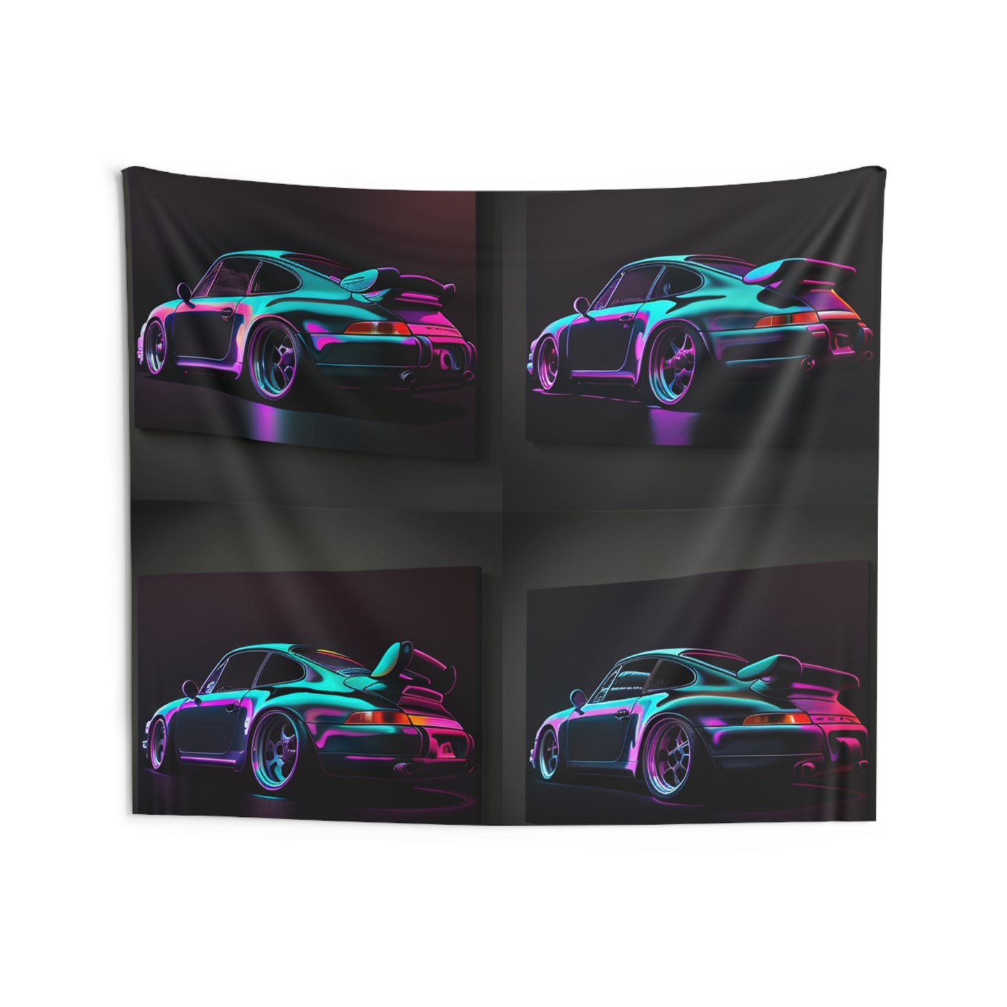 Indoor Wall Tapestries Porsche Purple 5