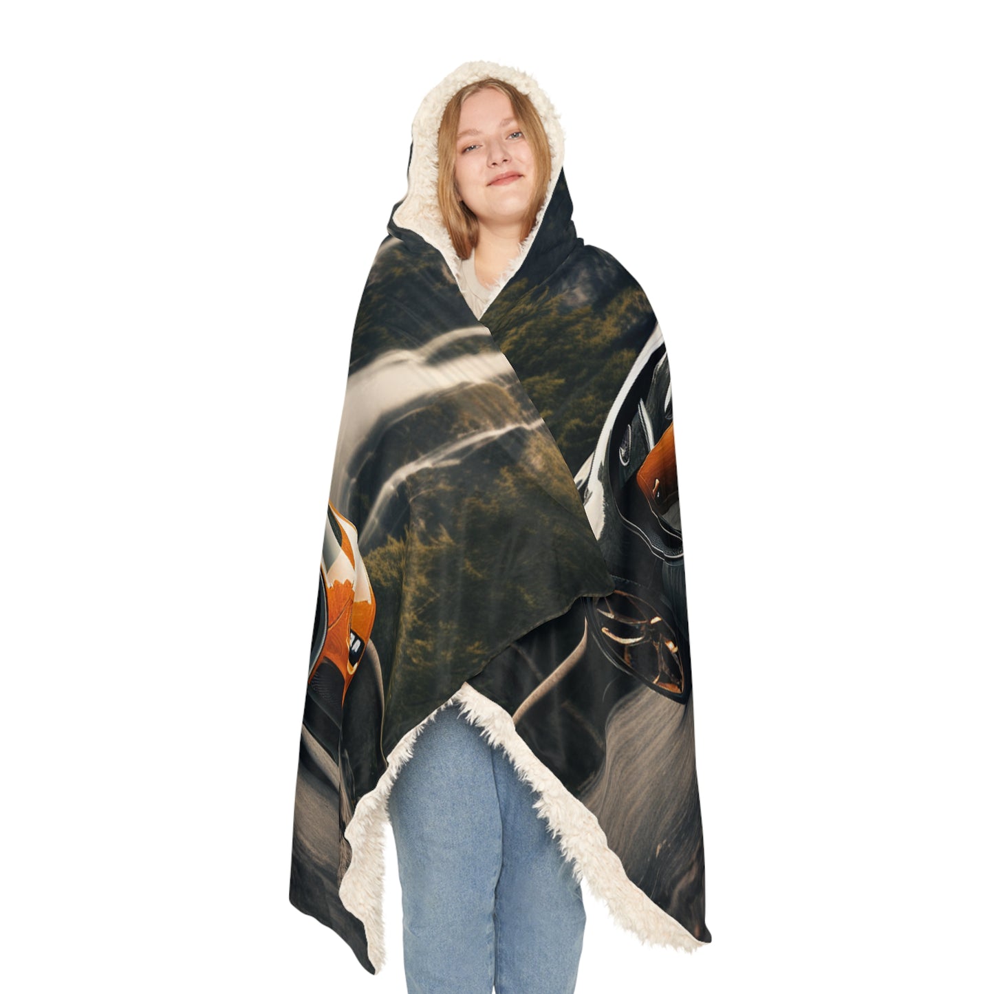 Snuggle Hooded Blanket Bugatti Waterfall 3