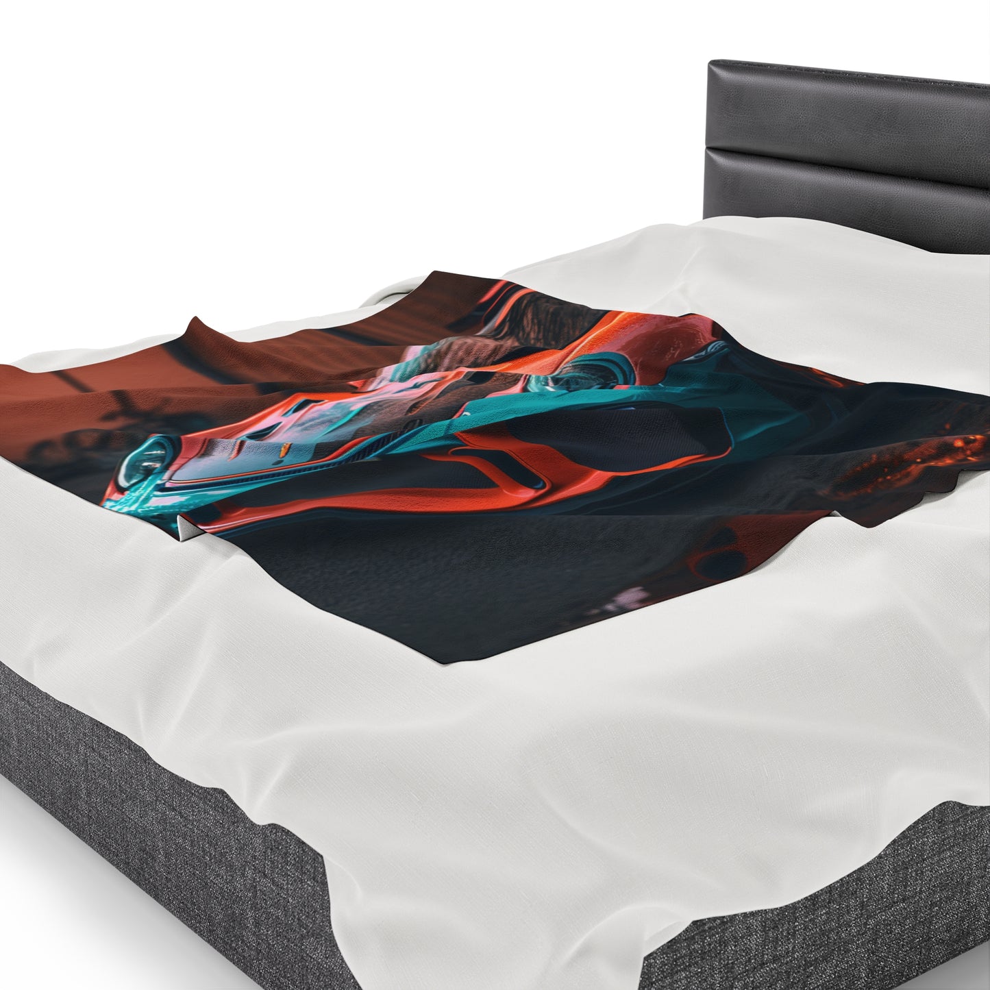 Velveteen Plush Blanket porsche 911 gt3 3