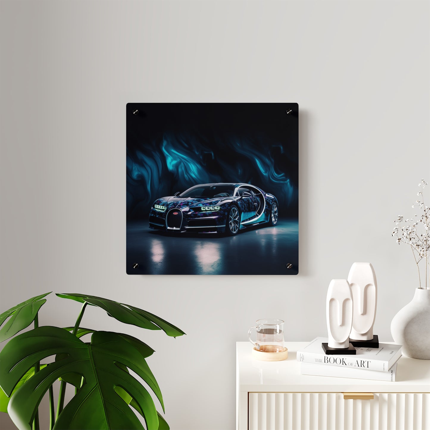 Acrylic Wall Art Panels Hyper Bugatti 1