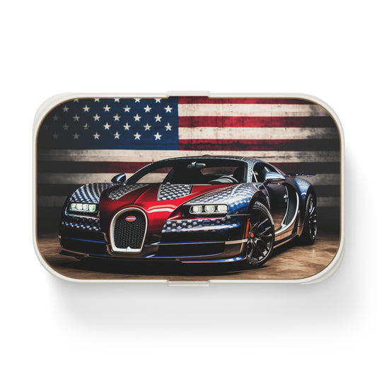 Bento Lunch Box Bugatti American Flag 1