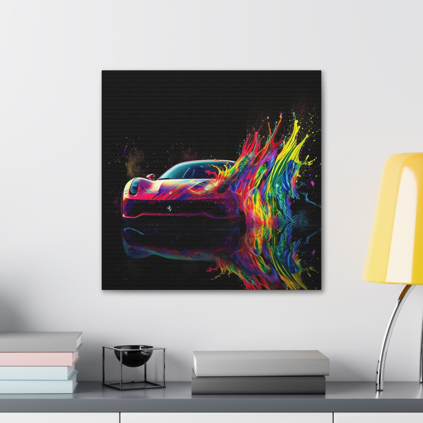 Canvas Gallery Wraps Ferrari Fusion Water 3